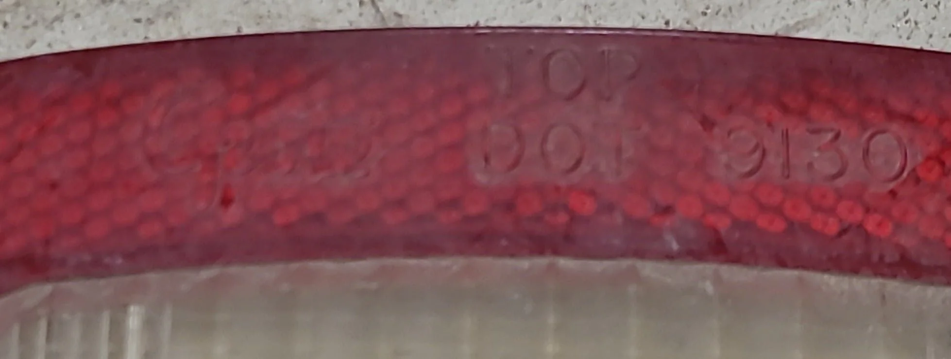 Used Tail Light Replacement Lens - Image 2