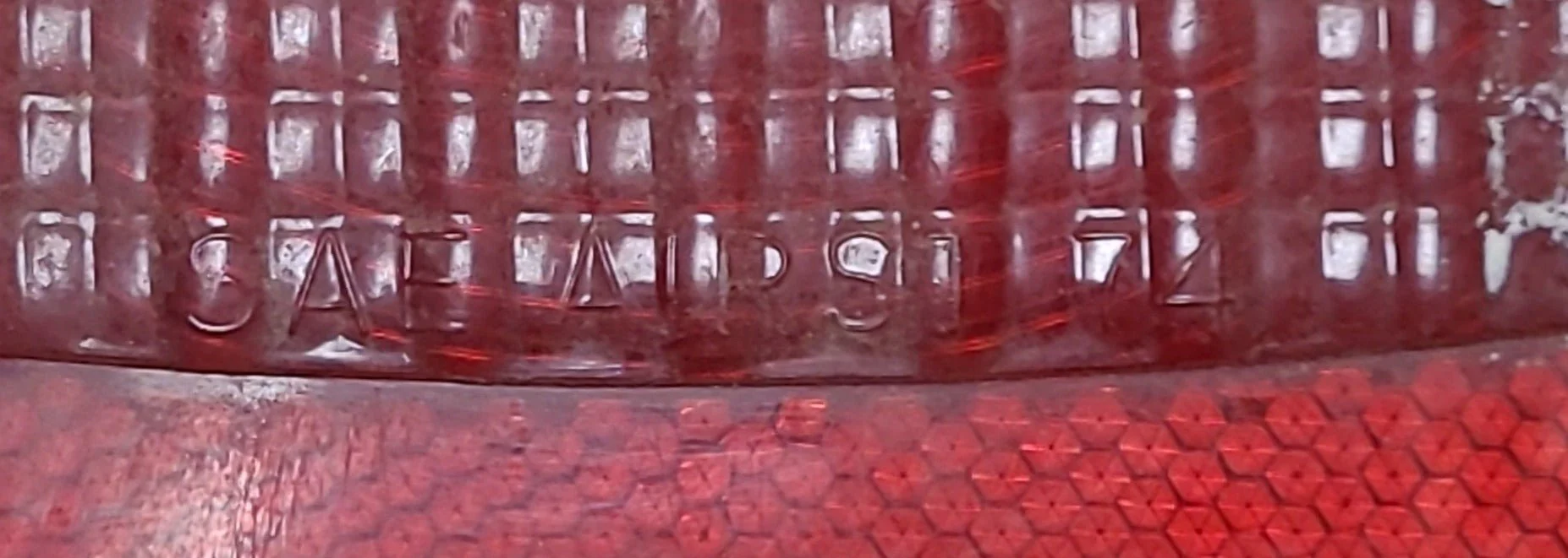 Used Tail Light Replacement Lens - Image 3