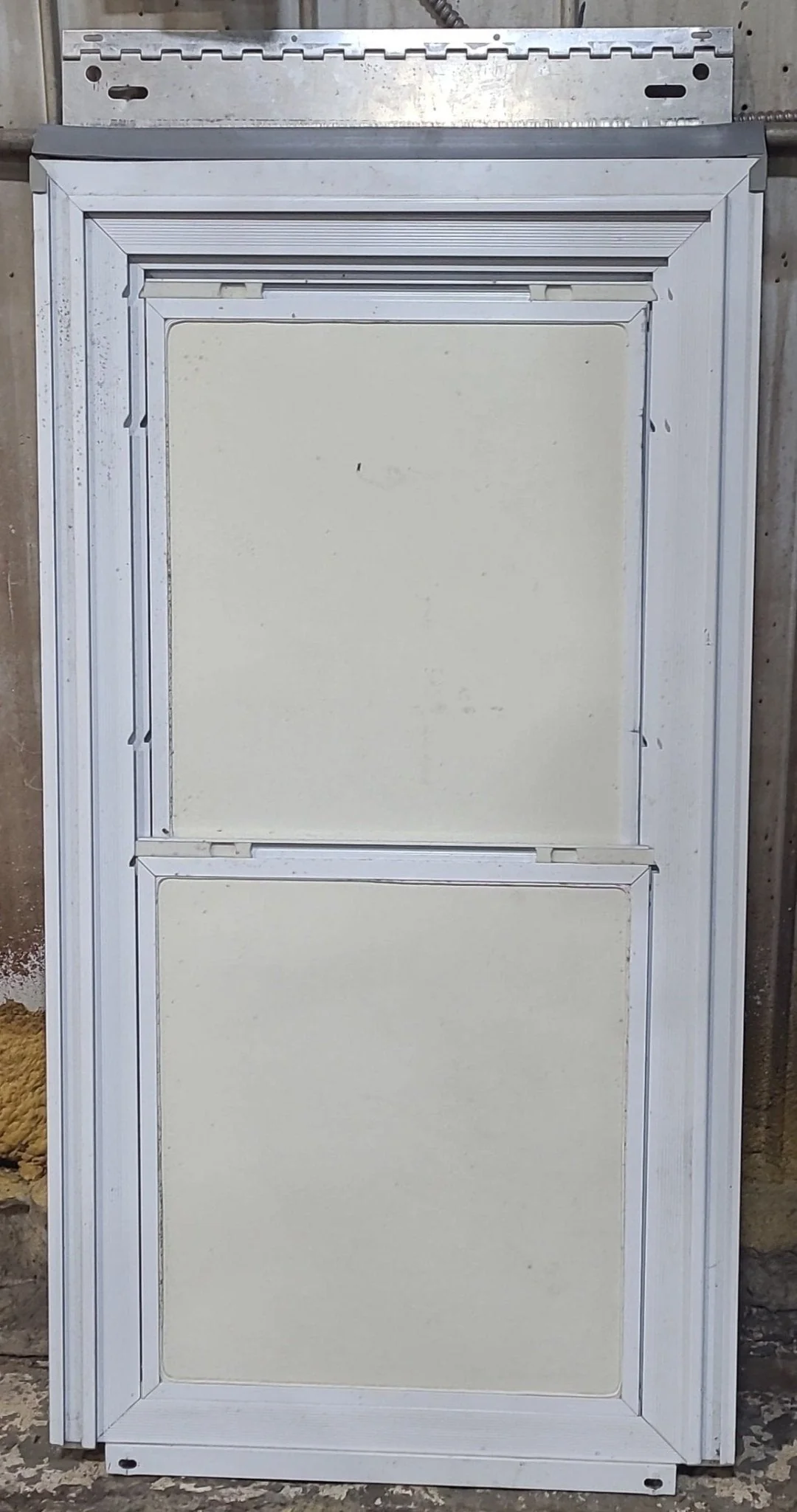 Used Tent Trailer Square Entry Door 22 1/4" X 43" - Image 2