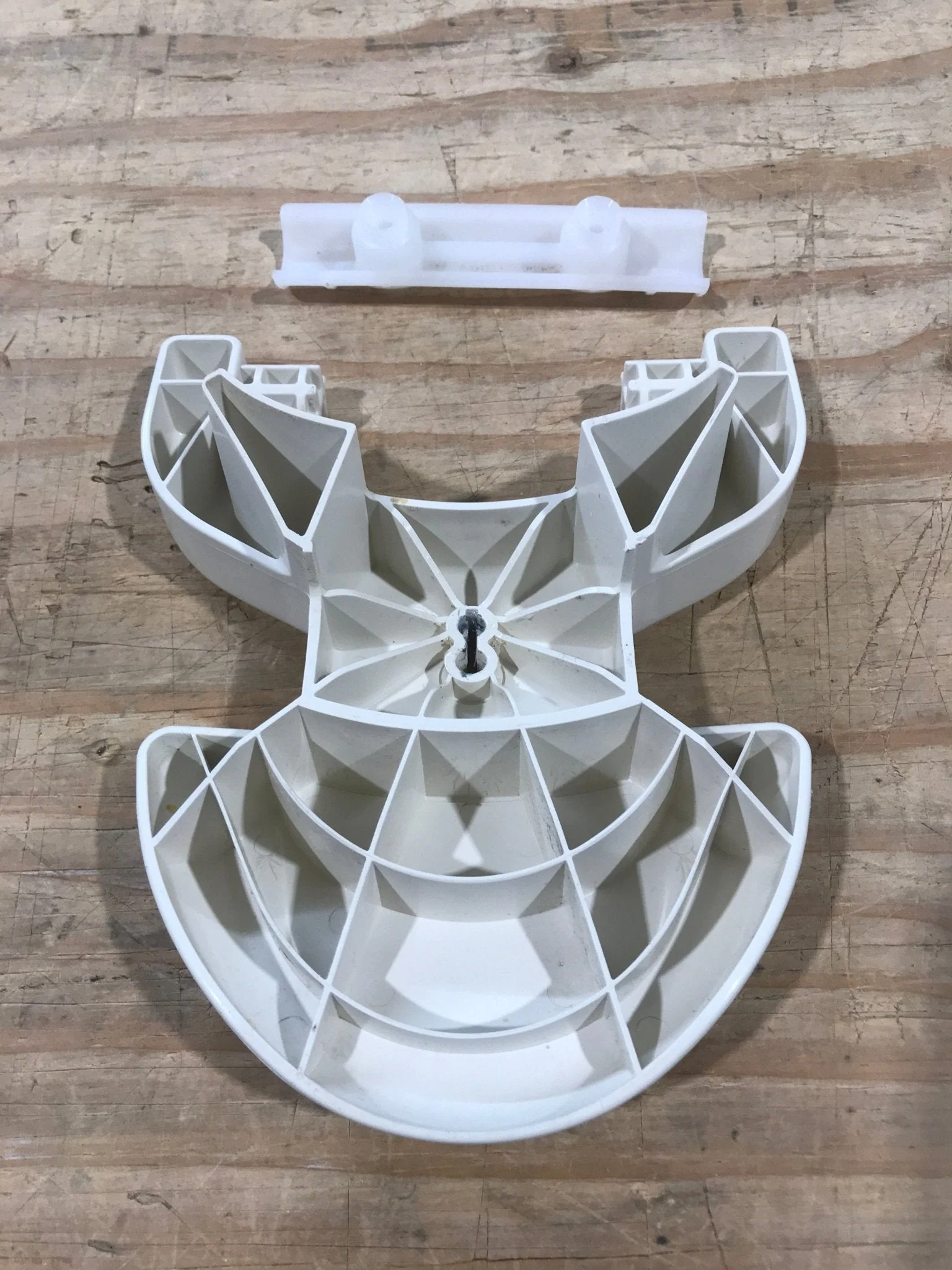 Used Thetford / Aqua Magic Toilet Flush Foot Pedal, Bone - 34115 - Image 2