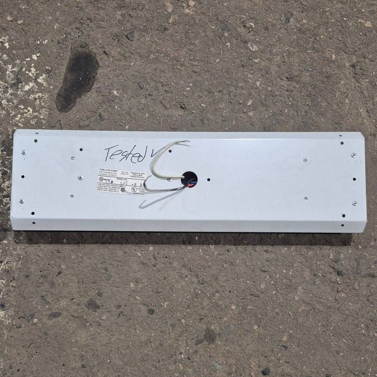 Used Thin-Lite Dual Fluorescent Light Fixture - Model 134 - Image 3