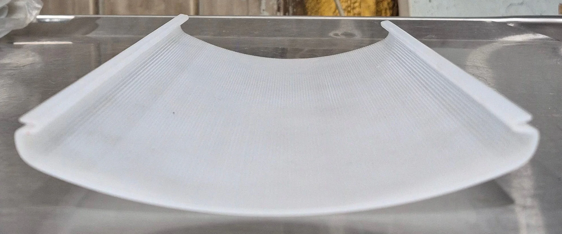 Used Thin-Lite Dual Fluorescent Light Fixture Replacement Lens for Model 332 - Image 3
