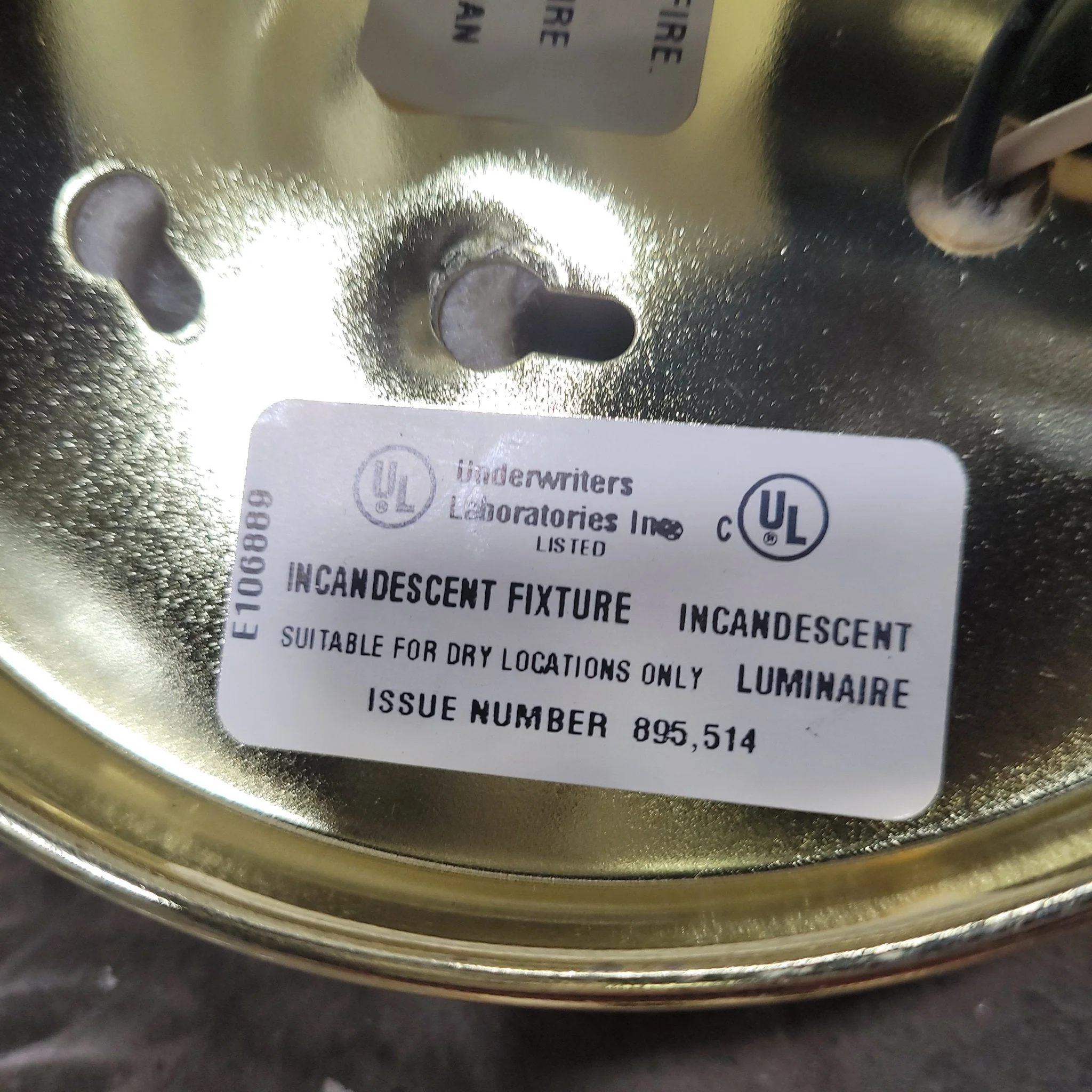 Used Unique Interior Ceiling Mount Light Fixture - Image 4