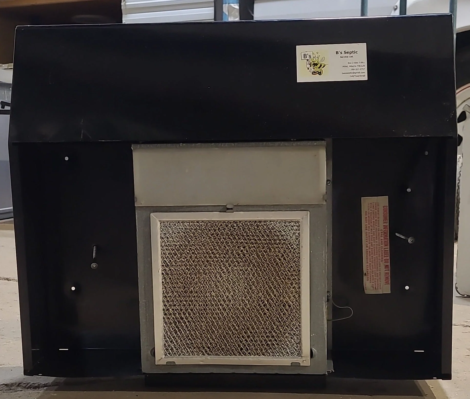 Used Ventline/ Phillips RV Range Hood Fan With Tank Monitor T0L5019NBD - Image 2