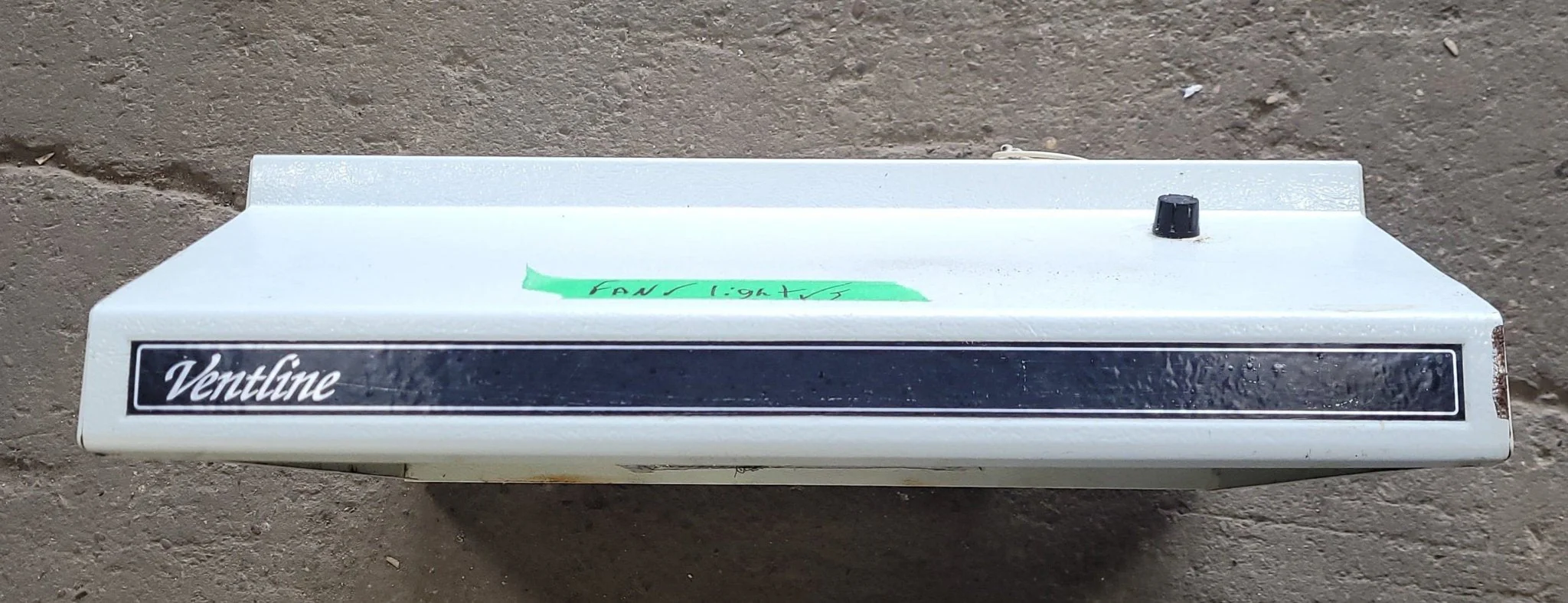 Used Ventline RV Range Hood Fan CC317-2