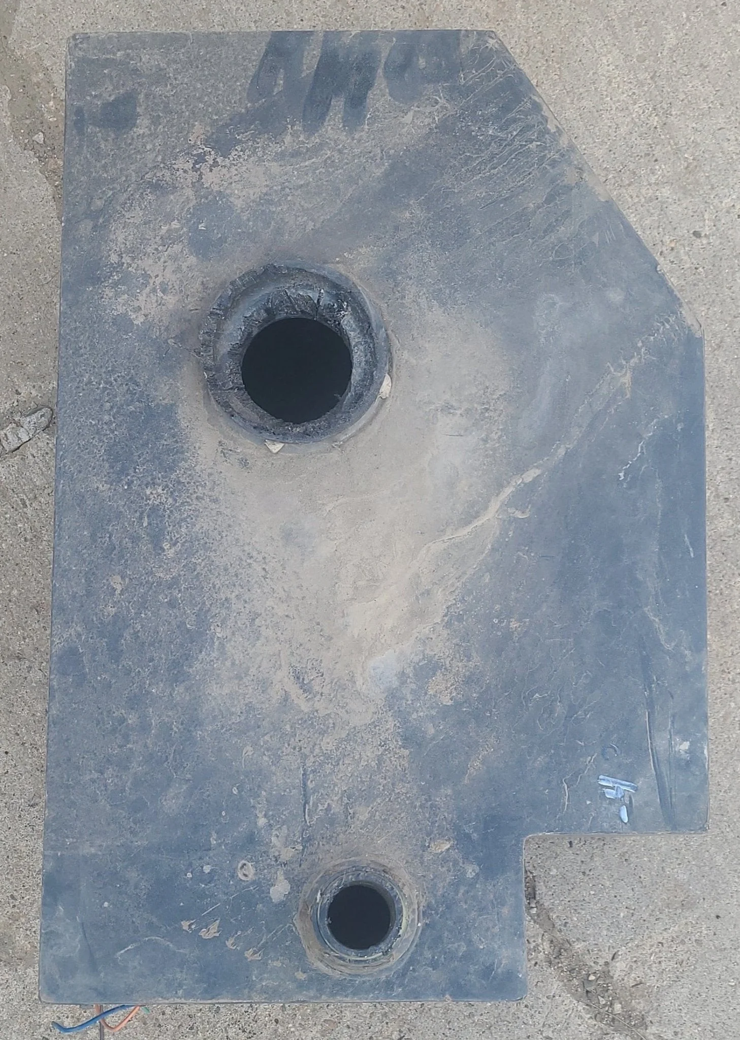 Used Waste/ Black Water Tank 24 1/2" X 16" X 11 3/4"