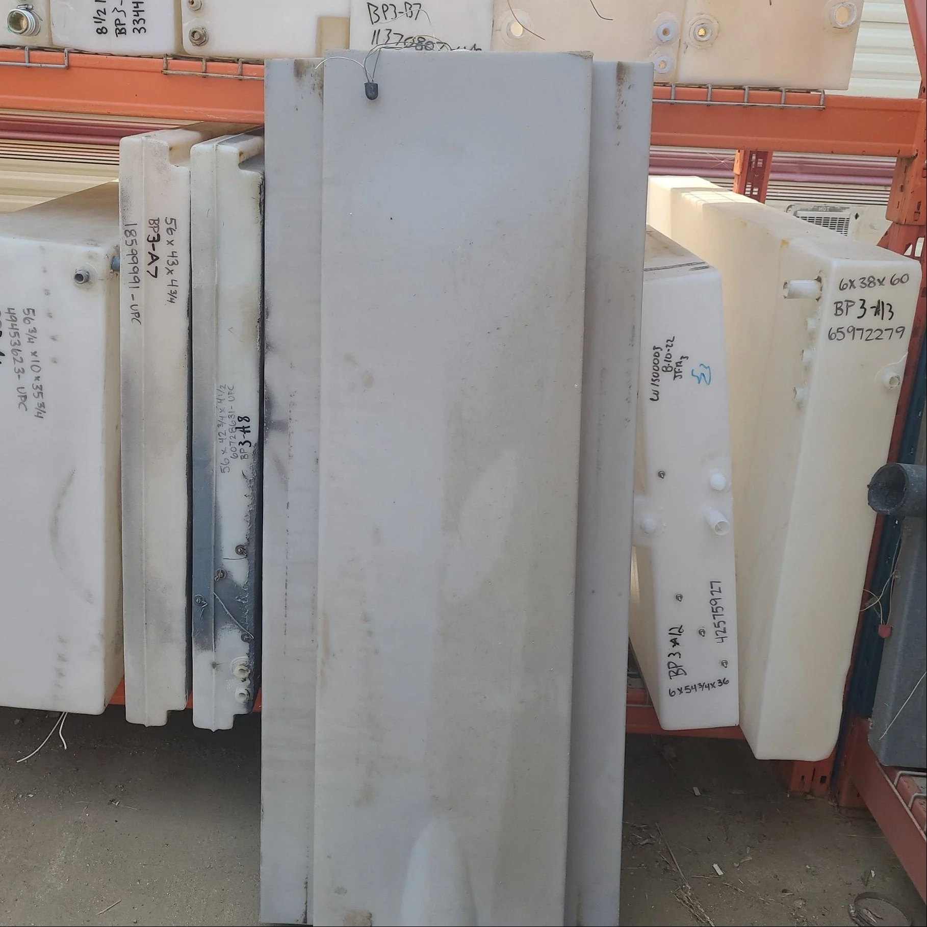 Used Waste/ Black Water Tank 57 1/8" X 24 1/4" X 10" - Image 4