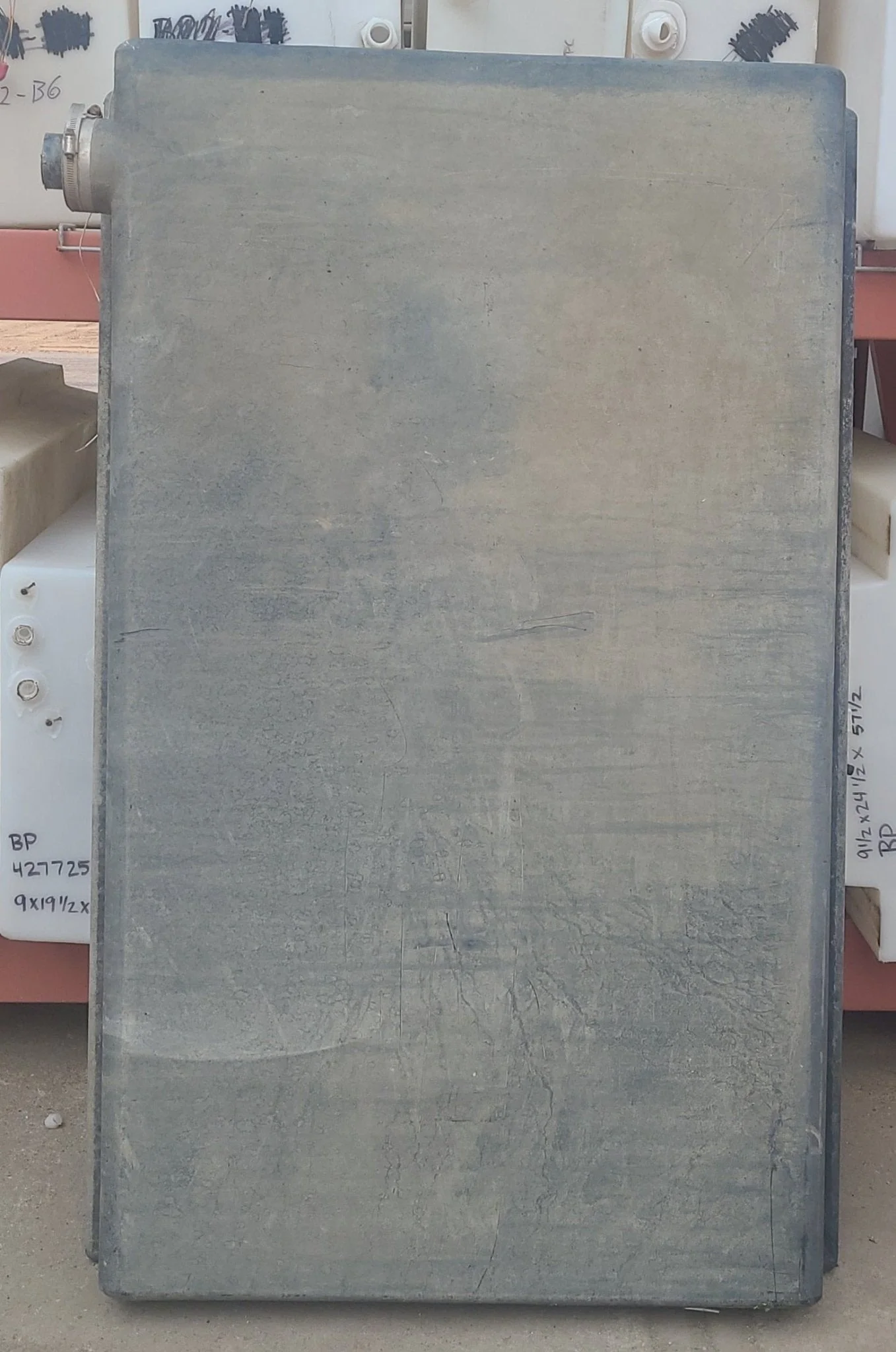 Used Waste/ Grey Water Tank 53" X 34 1/4" X 6 1/2"