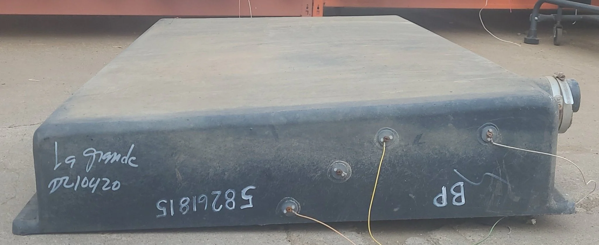 Used Waste/ Grey Water Tank 53" X 34 1/4" X 6 1/2" - Image 5