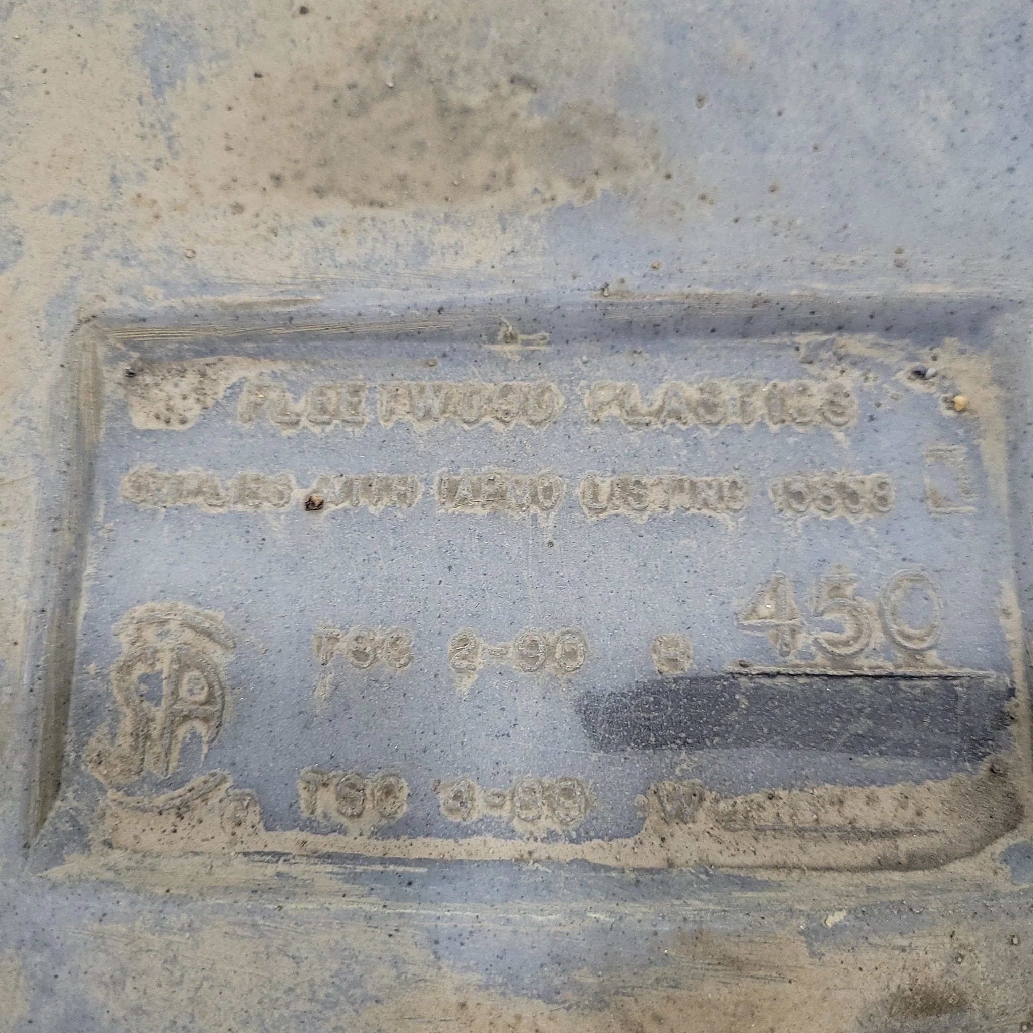 Used Waste/ Grey Water Tank 54 1/2" X 33 1/2" X 6" - Image 6