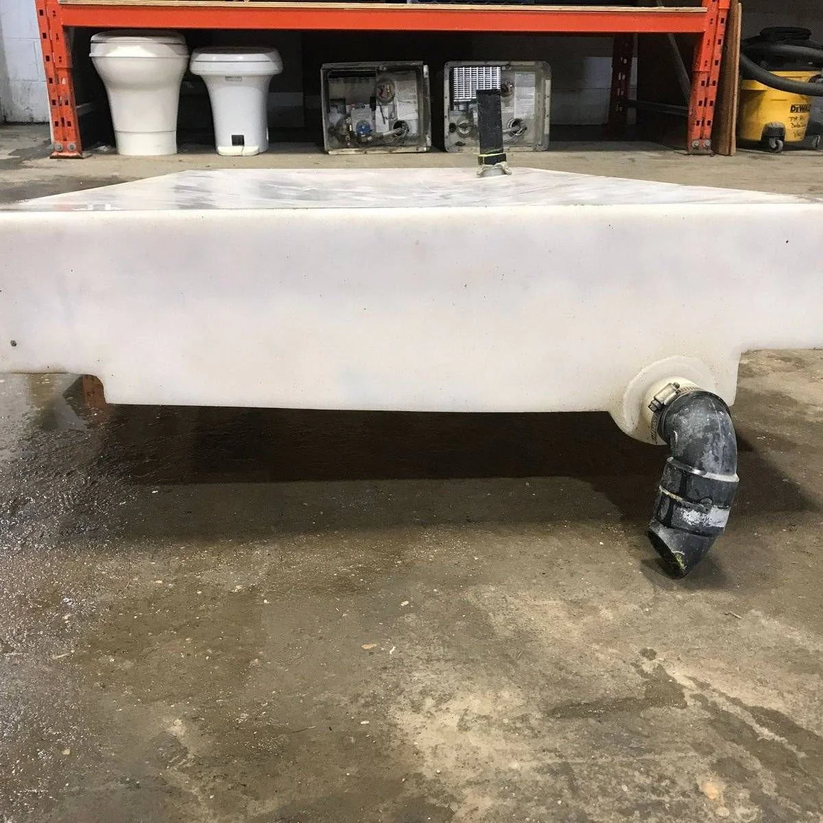 Used Waste/ Grey Water Tank - 54.25" x 30.0" x 6.0" - Image 5