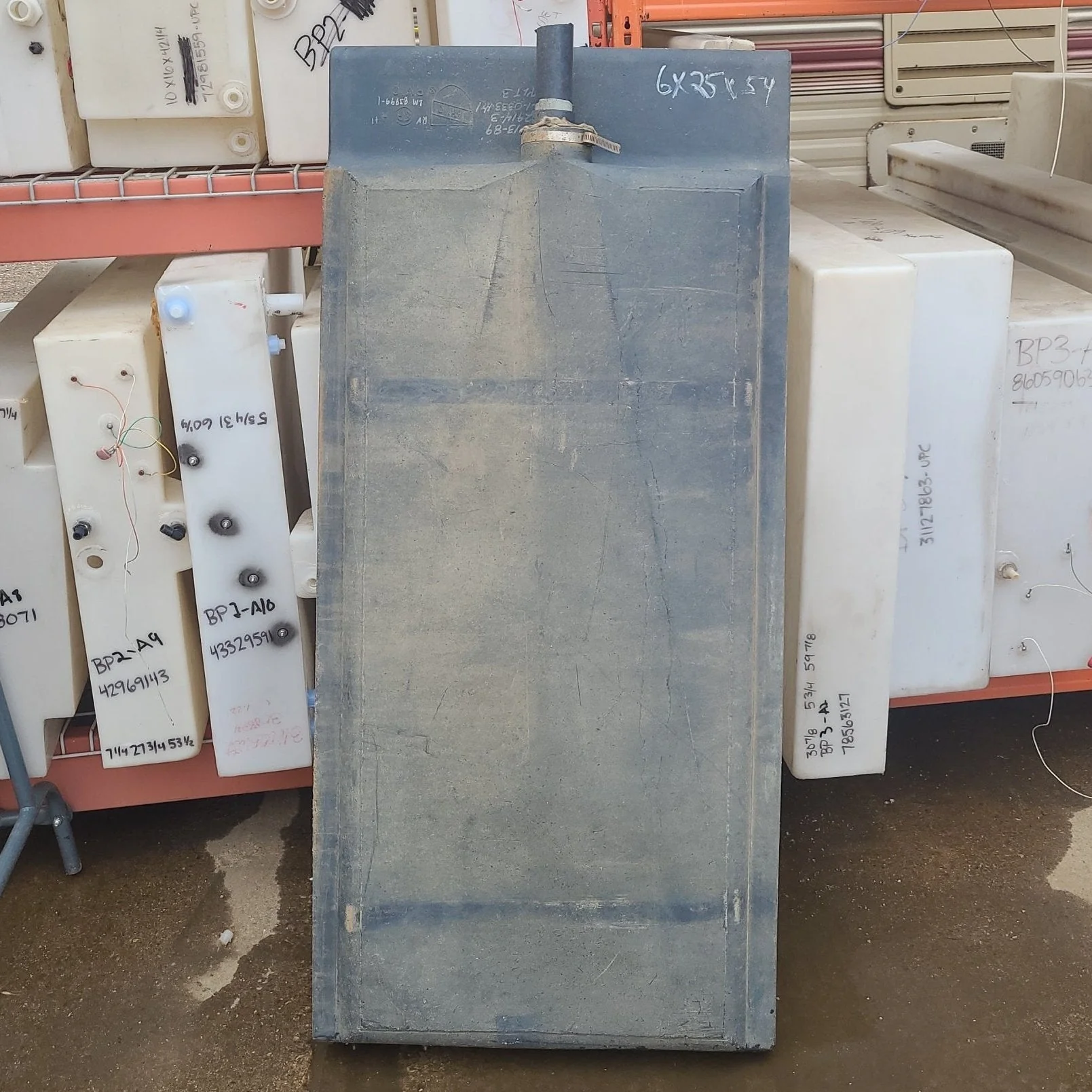 Used Waste/ Grey Water Tank 54" X 25" X 6" - Image 2