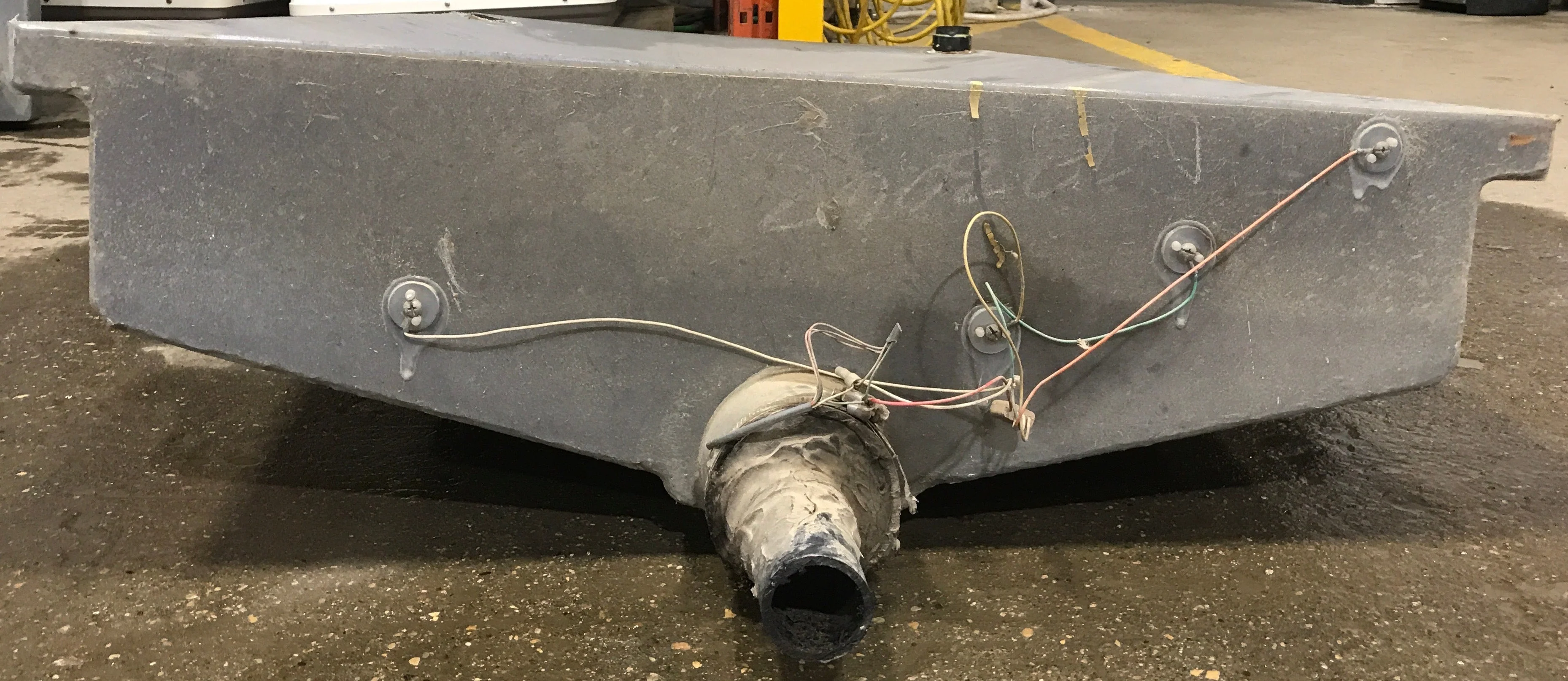 Used Waste/ Grey Water Tank 55" L x 32" W x 6" H - Image 3