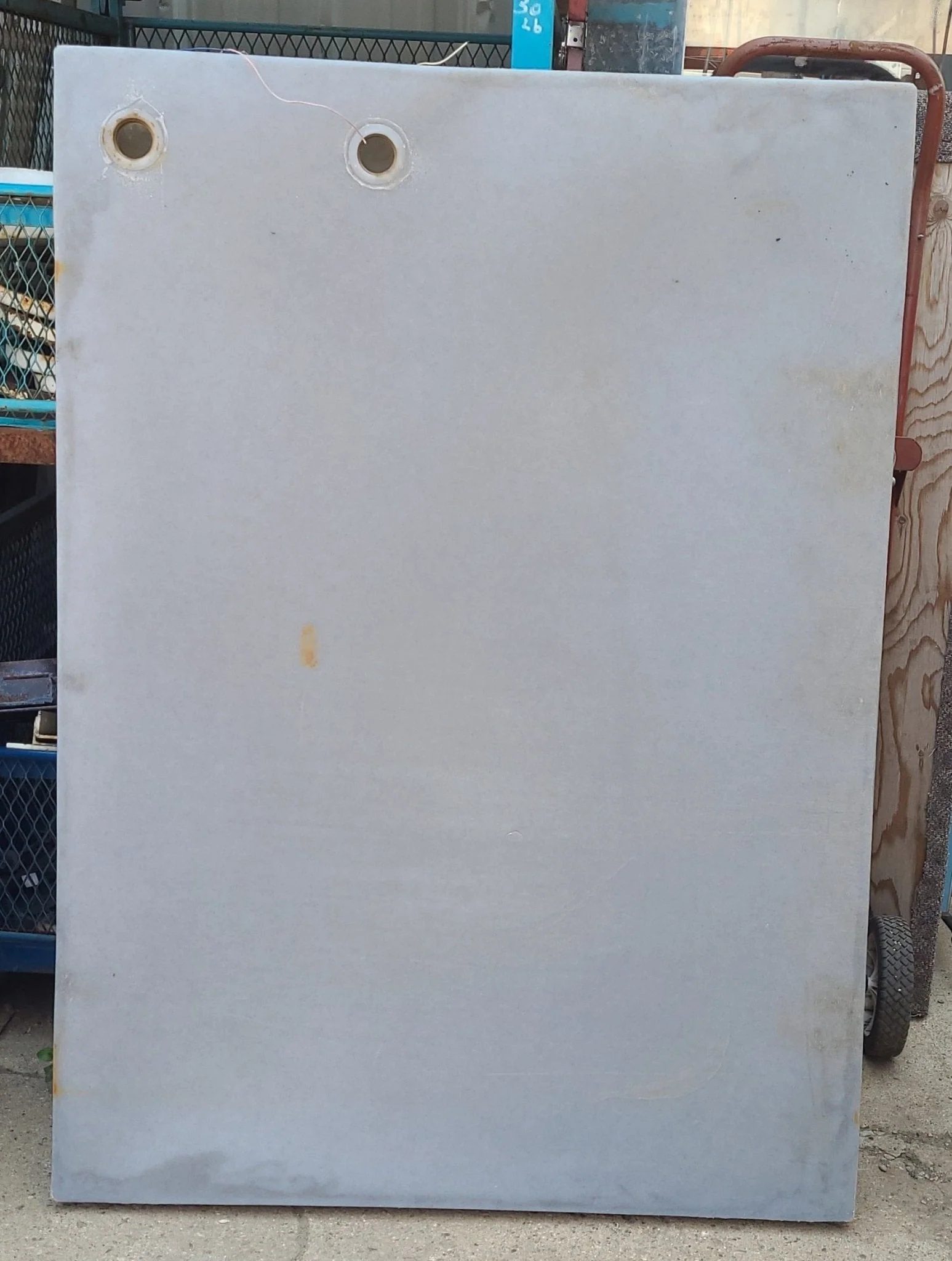 Used Waste/ Grey Water Tank 57 1/2" X 41 1/2" X 6 1/2" - Image 2