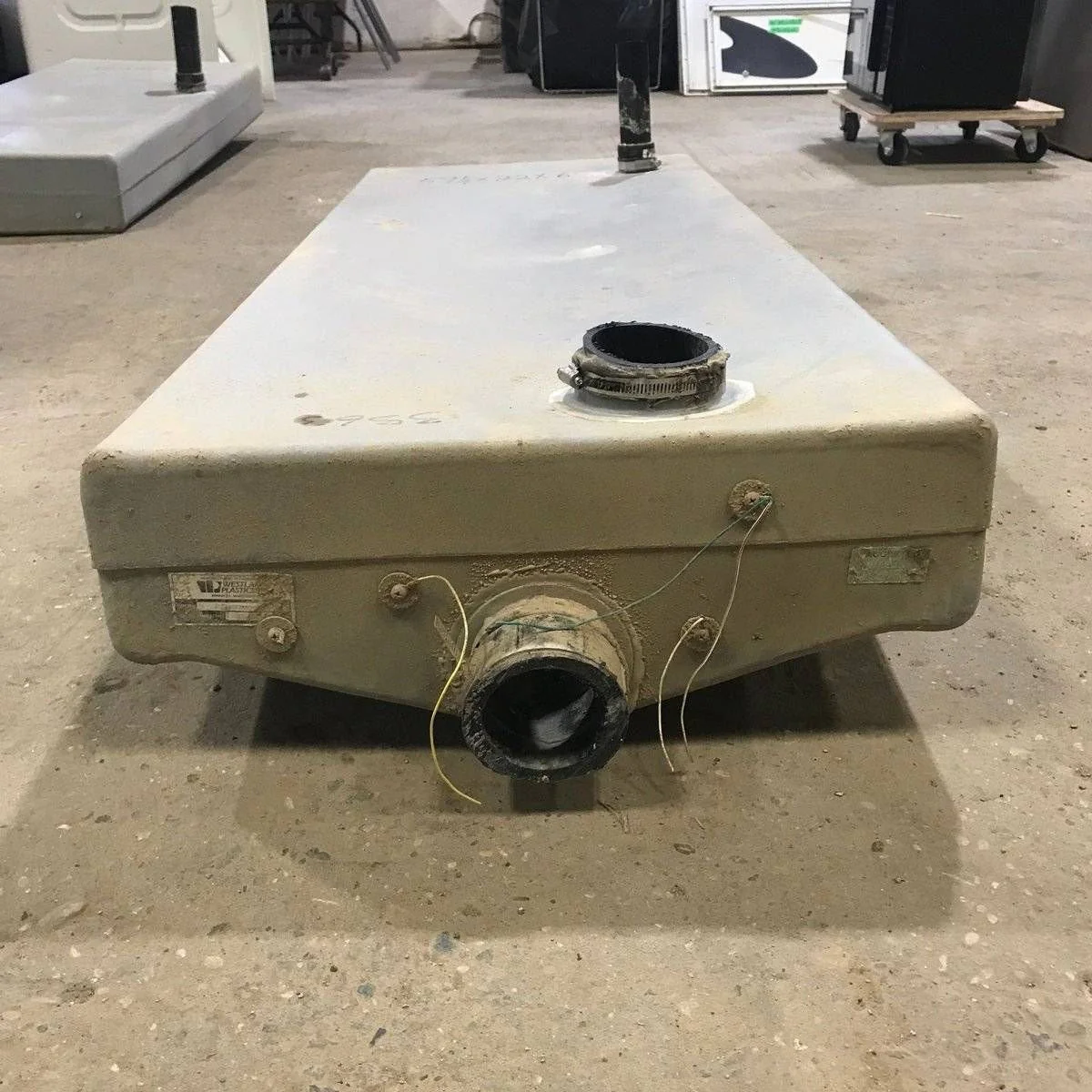 Used Waste/ Grey Water Tank - 57.5" x 22.0" x 6.0" - Image 2