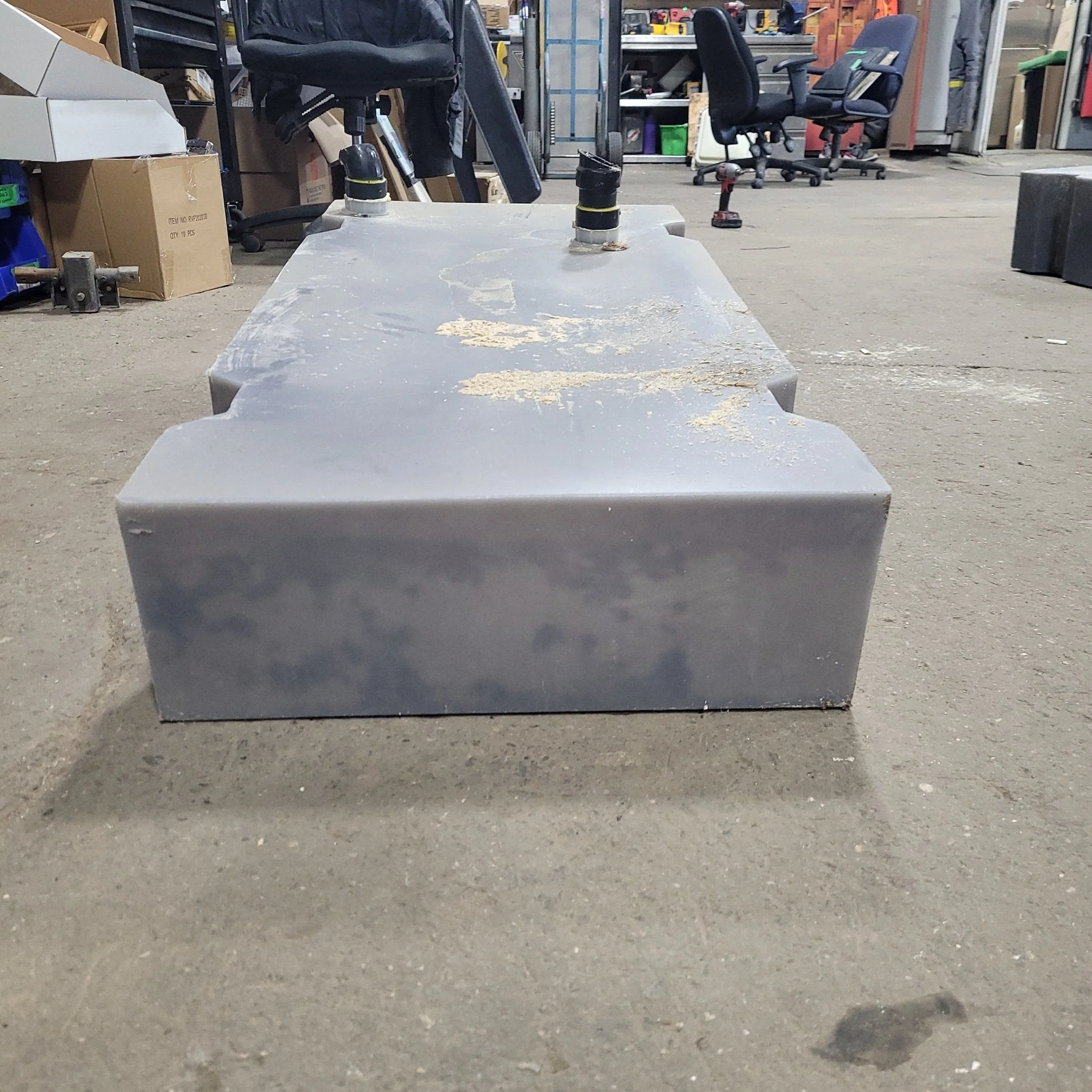 Used Waste/ Grey Water Tank 85" x 18 1/2" x 13 1/4" - Image 4
