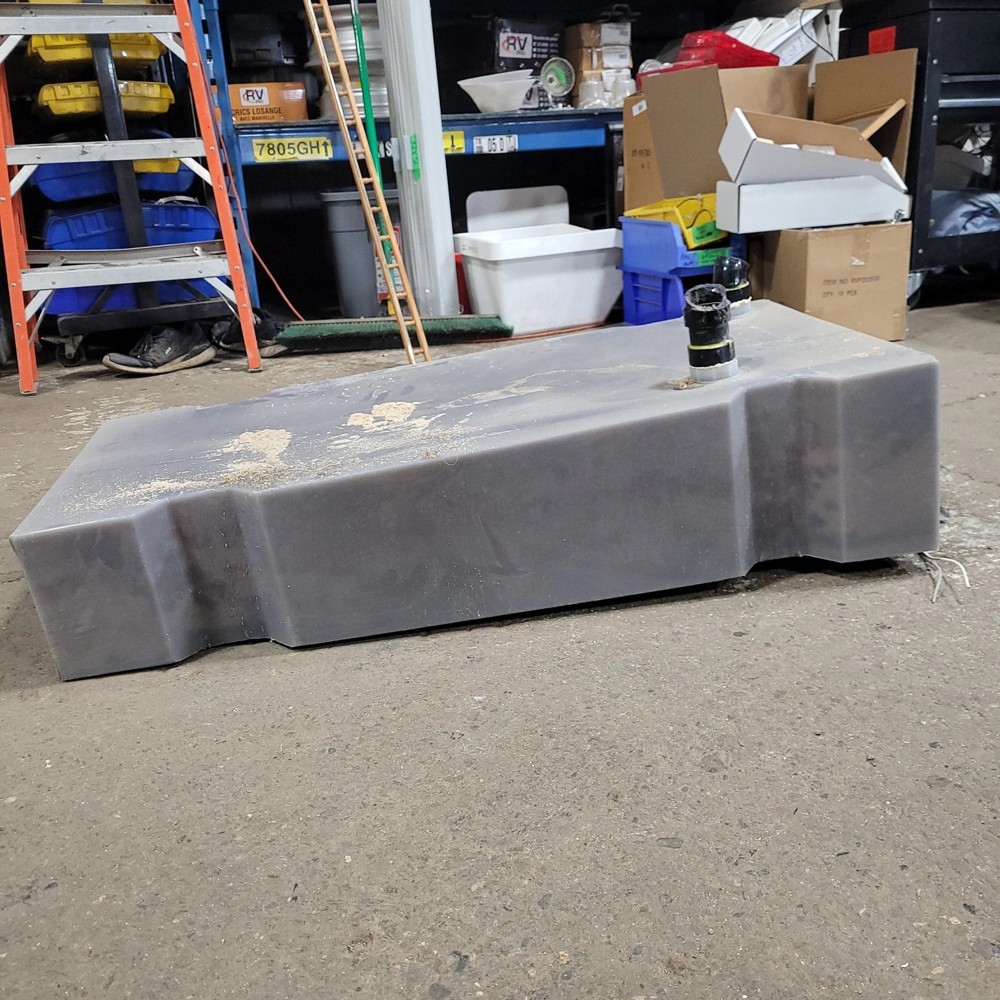 Used Waste/ Grey Water Tank 85" x 18 1/2" x 13 1/4" - Image 5