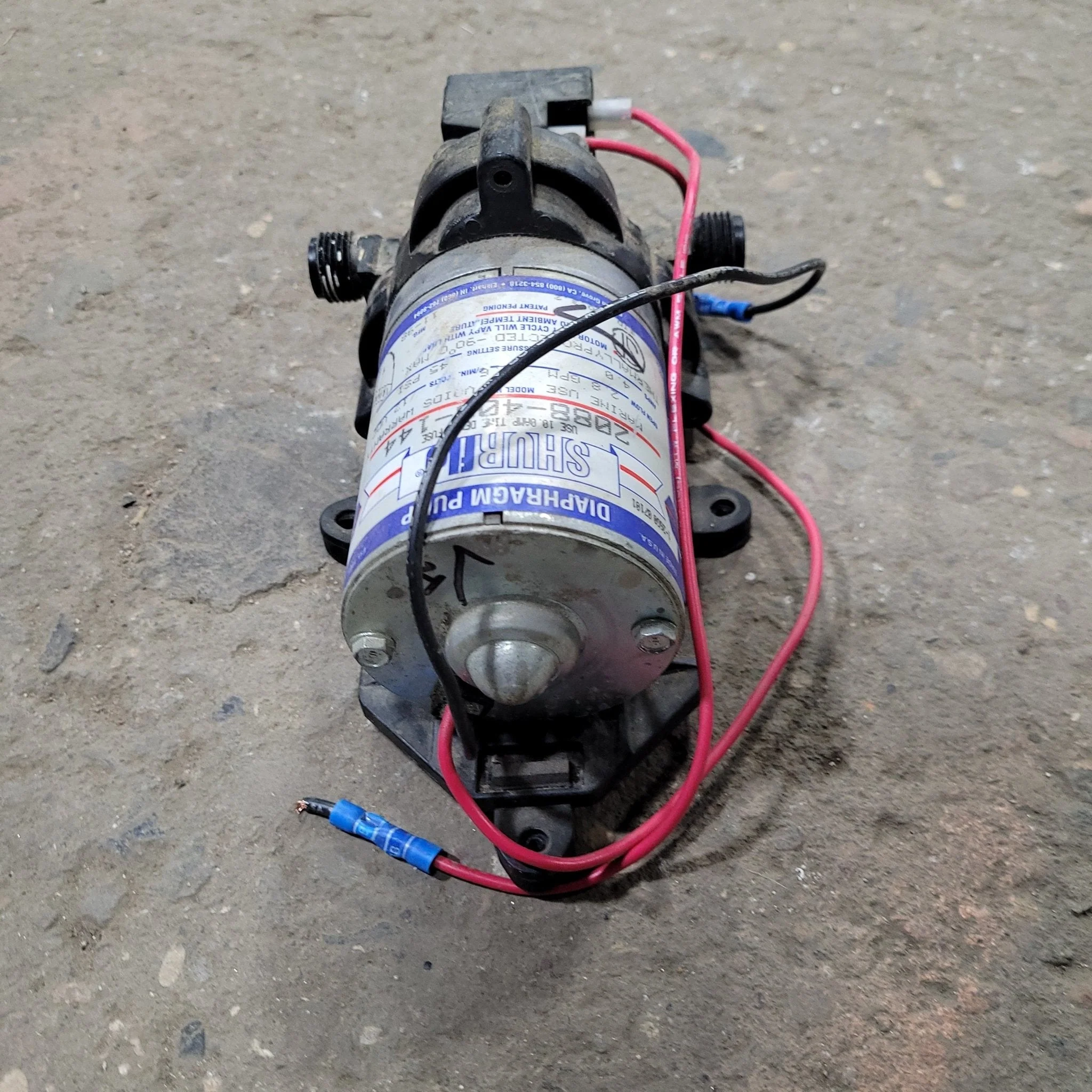 Used SHUR-FLO Water Pump - 2088-403-144 - Image 6