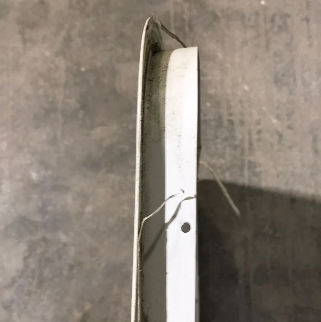 Used White Corner radius cargo door  29 3/4" W x 13 3/4" H x 1"D - Image 3