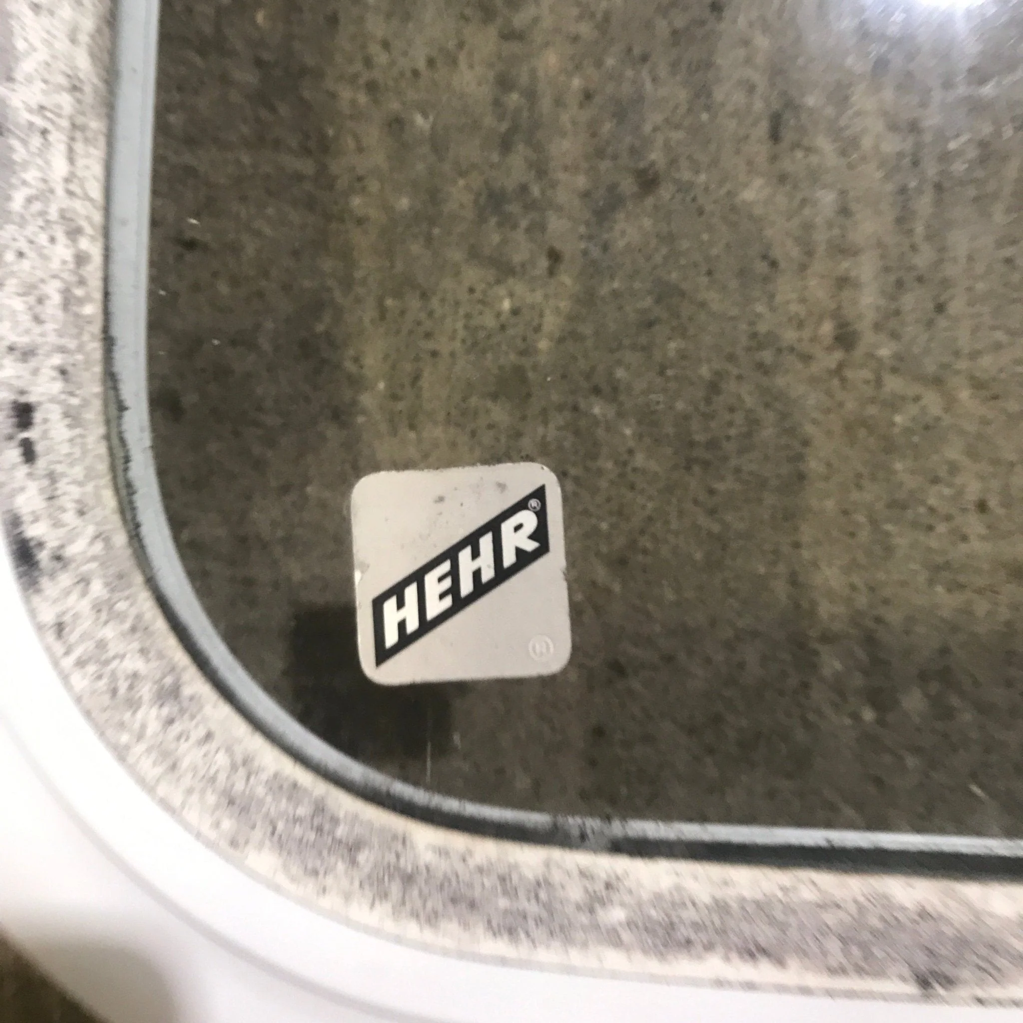 Used White Radius Opening Window : 48" W x 14 3/4" H x 1 7/8" D - Image 5