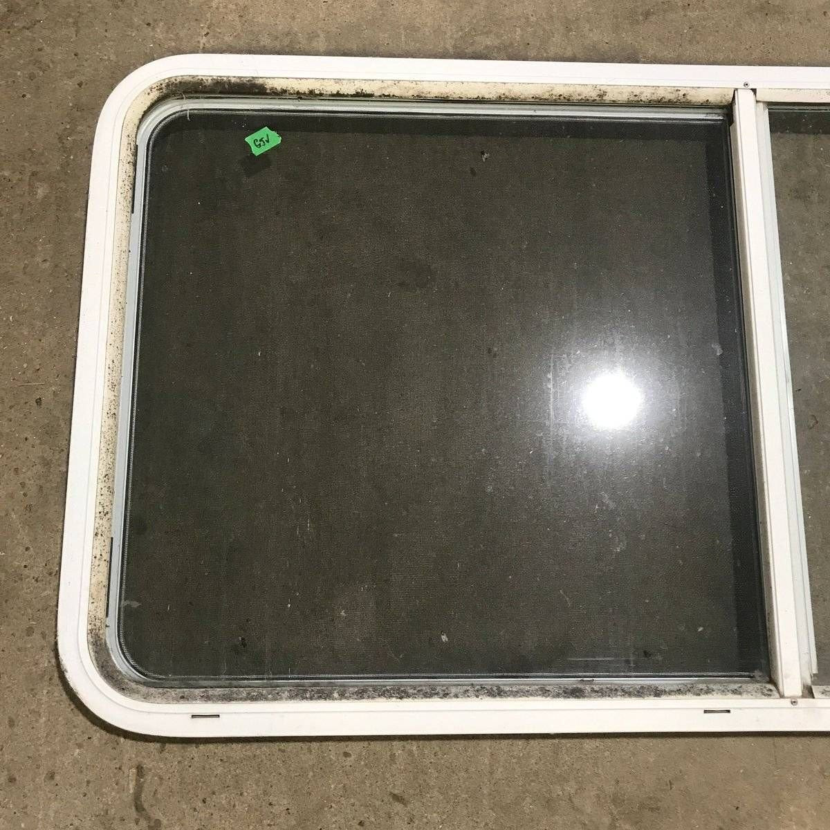 Used White Radius Opening Window - 54.5 X 25.5 X 1.875 - Image 2