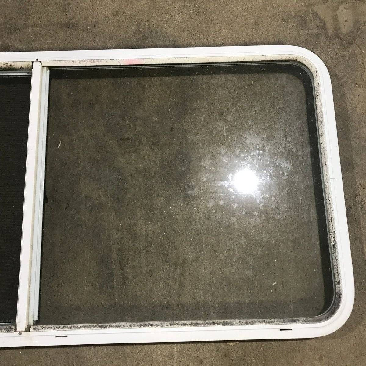 Used White Radius Opening Window - 54.5 X 25.5 X 1.875 - Image 3