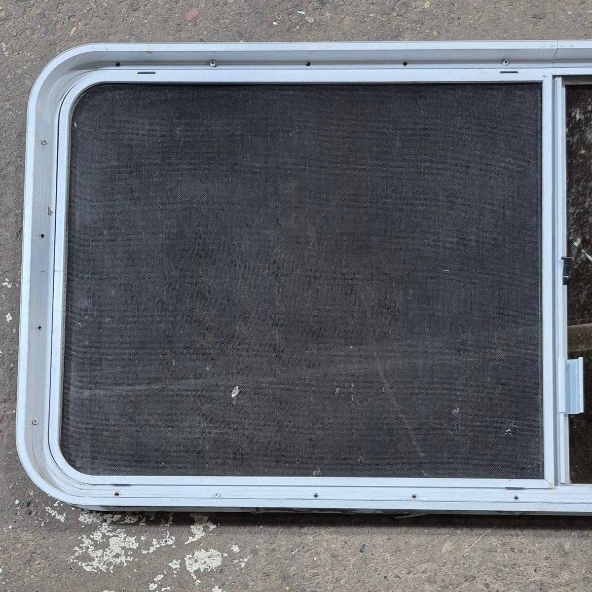 Used White Radius Opening Window - 57 1/4" X 24 1/2" X 2" - Image 6