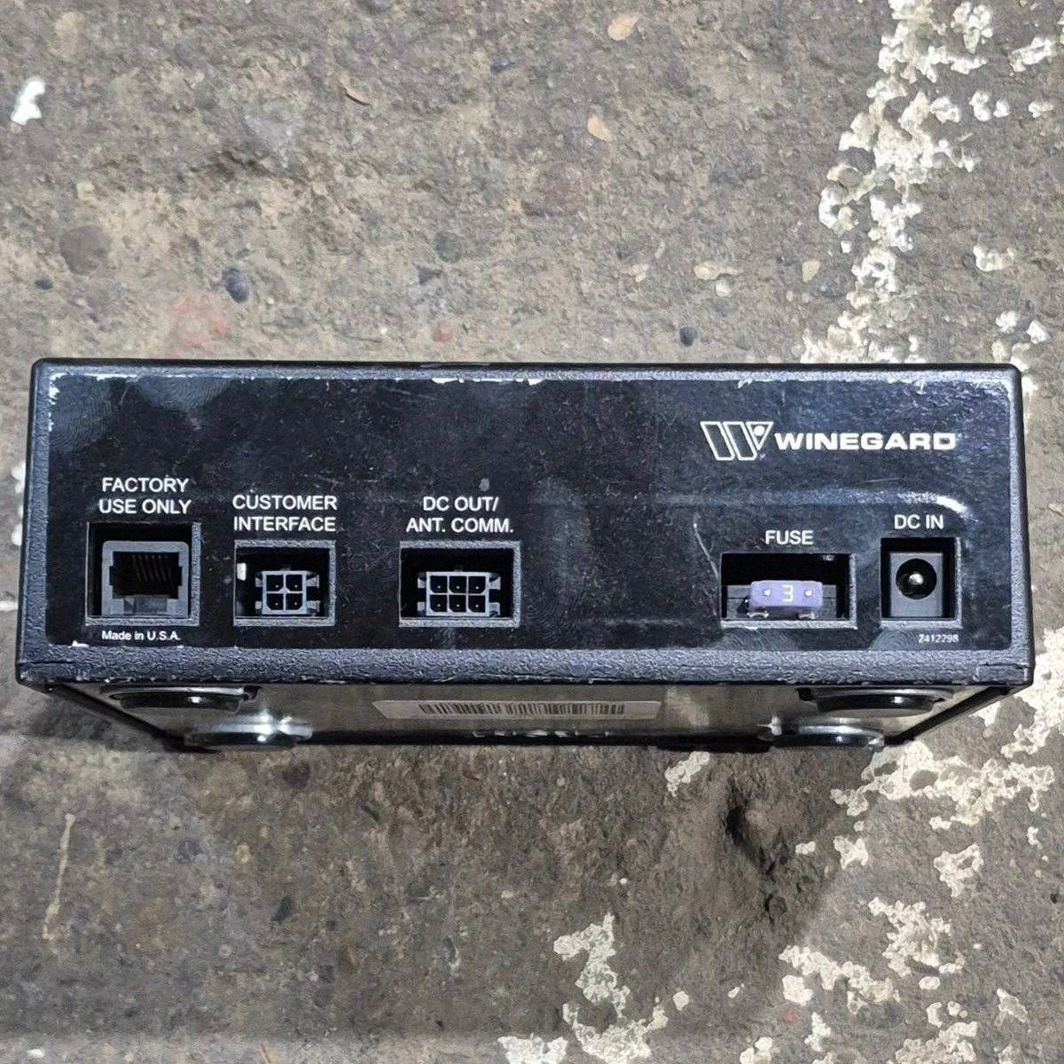 Used Winegard Trav'Ler Satellite TV Antenna Interface Box for Inside Unit - RP SK83 - Image 3