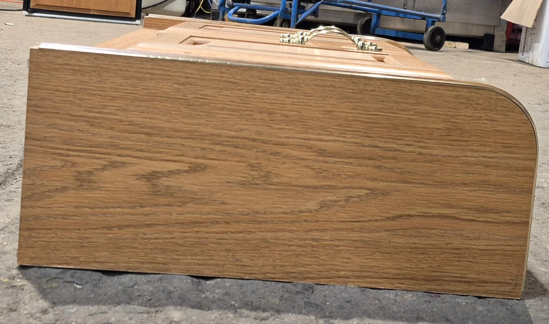 Used Wooden RV Cupboard 2 Door - 18" H x 24 3/8" W x 7 3/4" D - Image 5