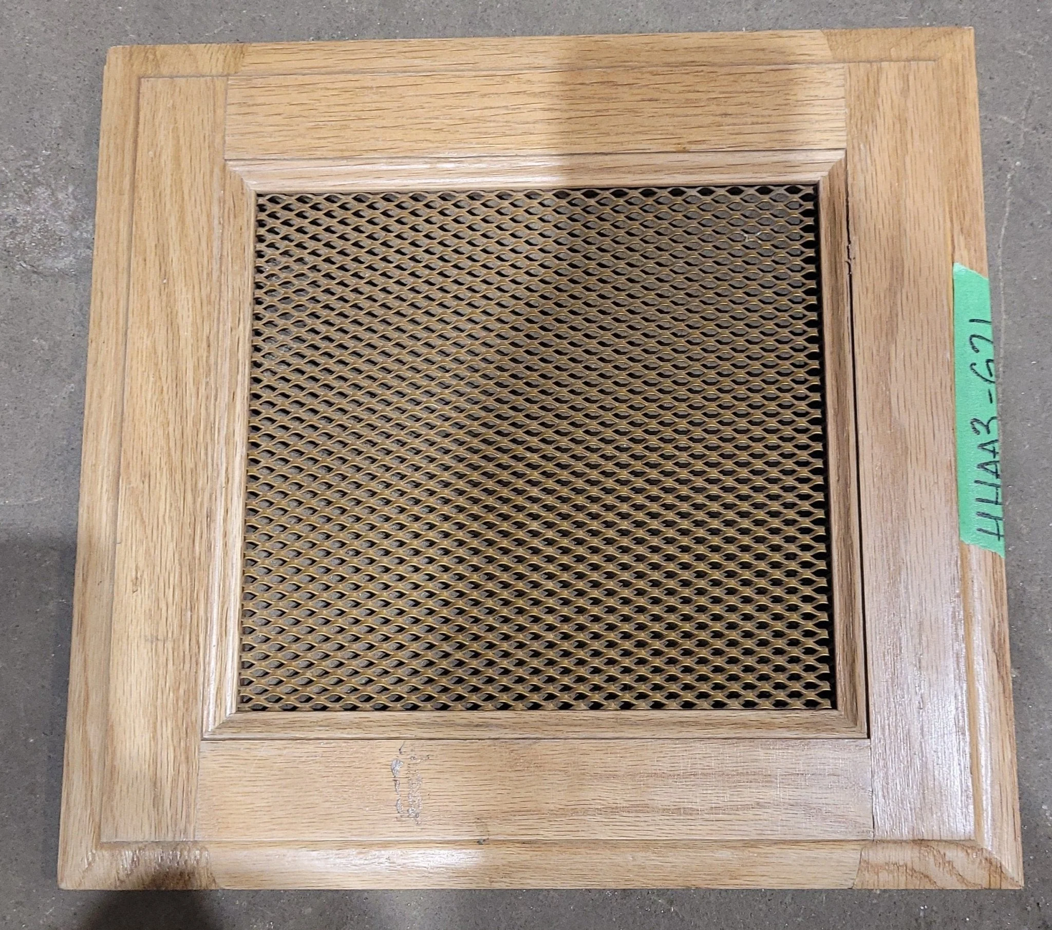 Used Wooden RV Interior Furnace Access Door 11 1/2" H X  12 1/8" W