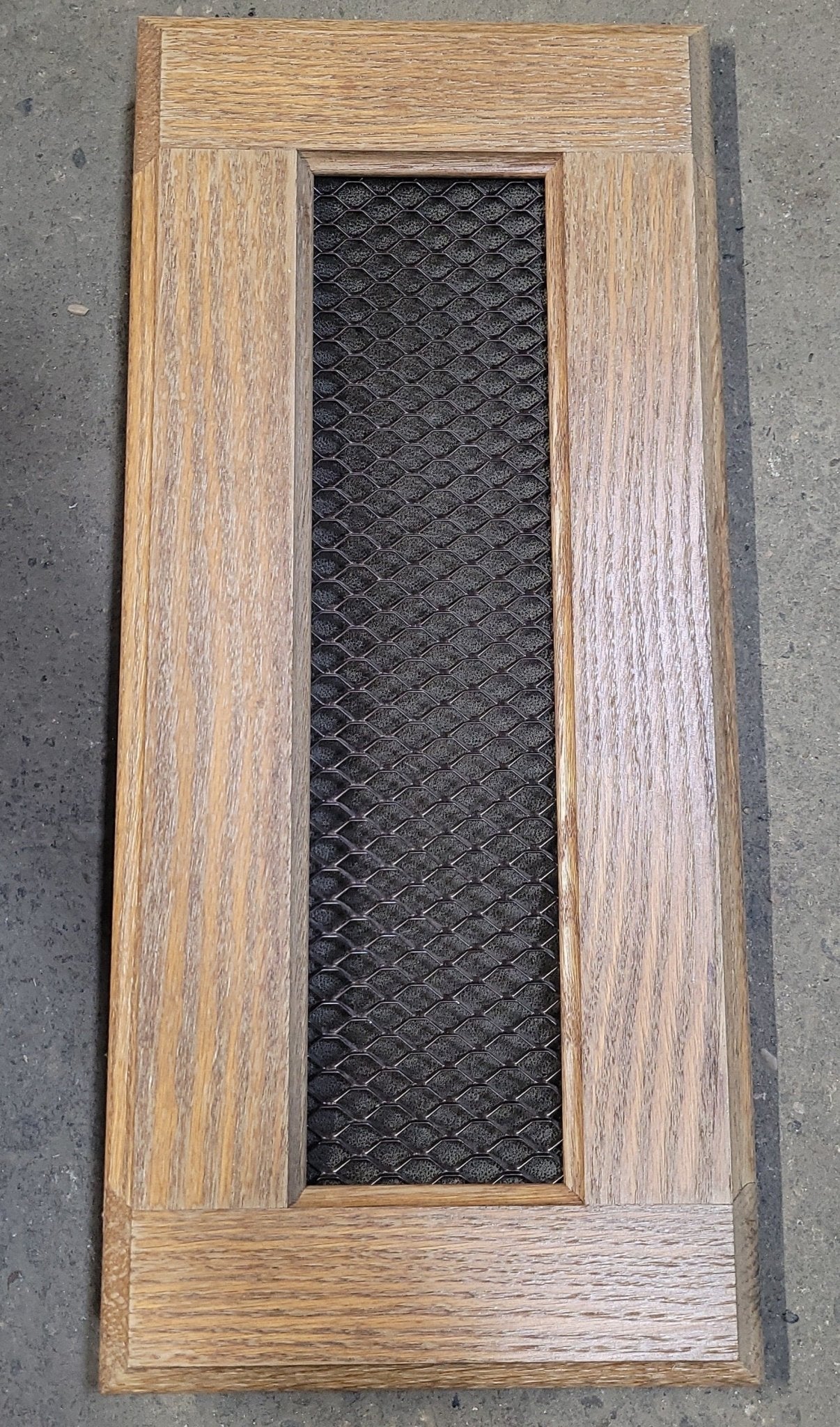 Used Wooden RV Interior Furnace Access Door 18" W X 8" H