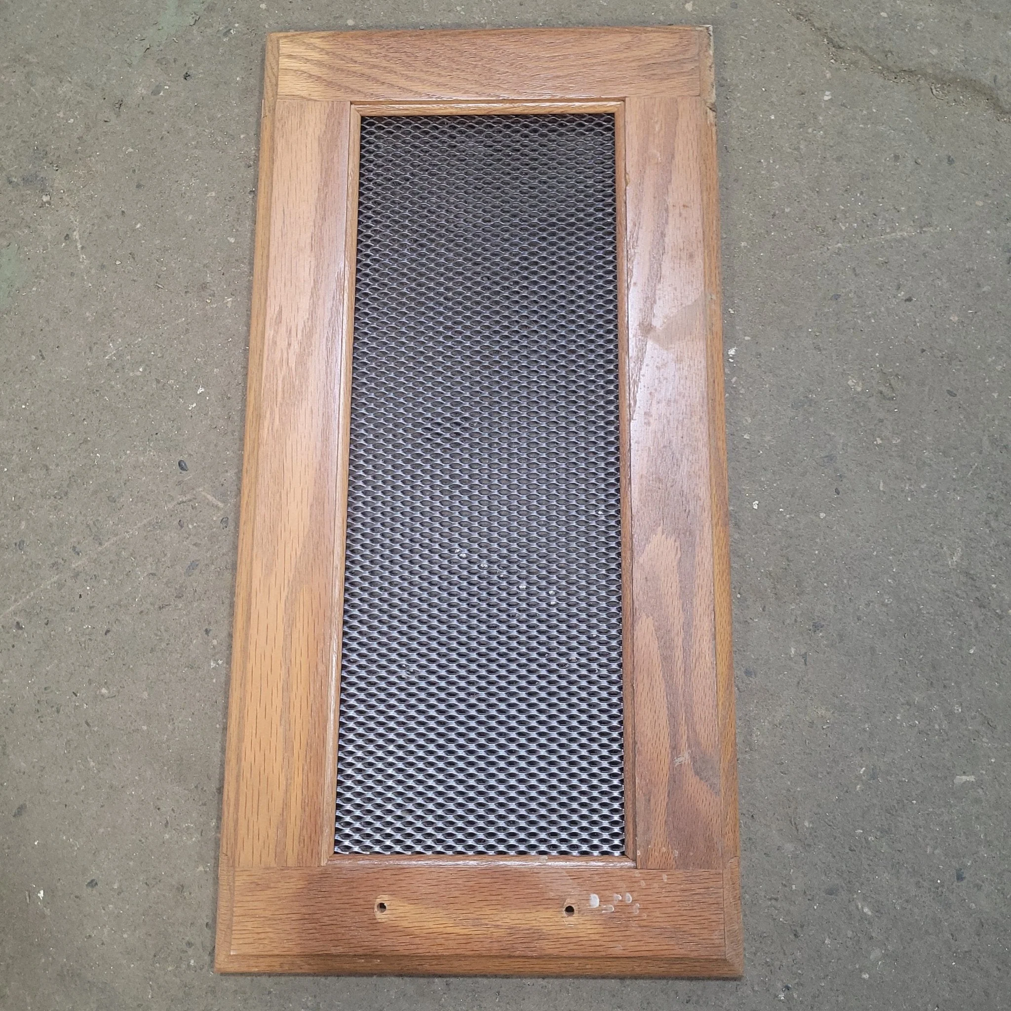 Used Wooden RV Interior Furnace Access Door 19 3/4" W X 10" H