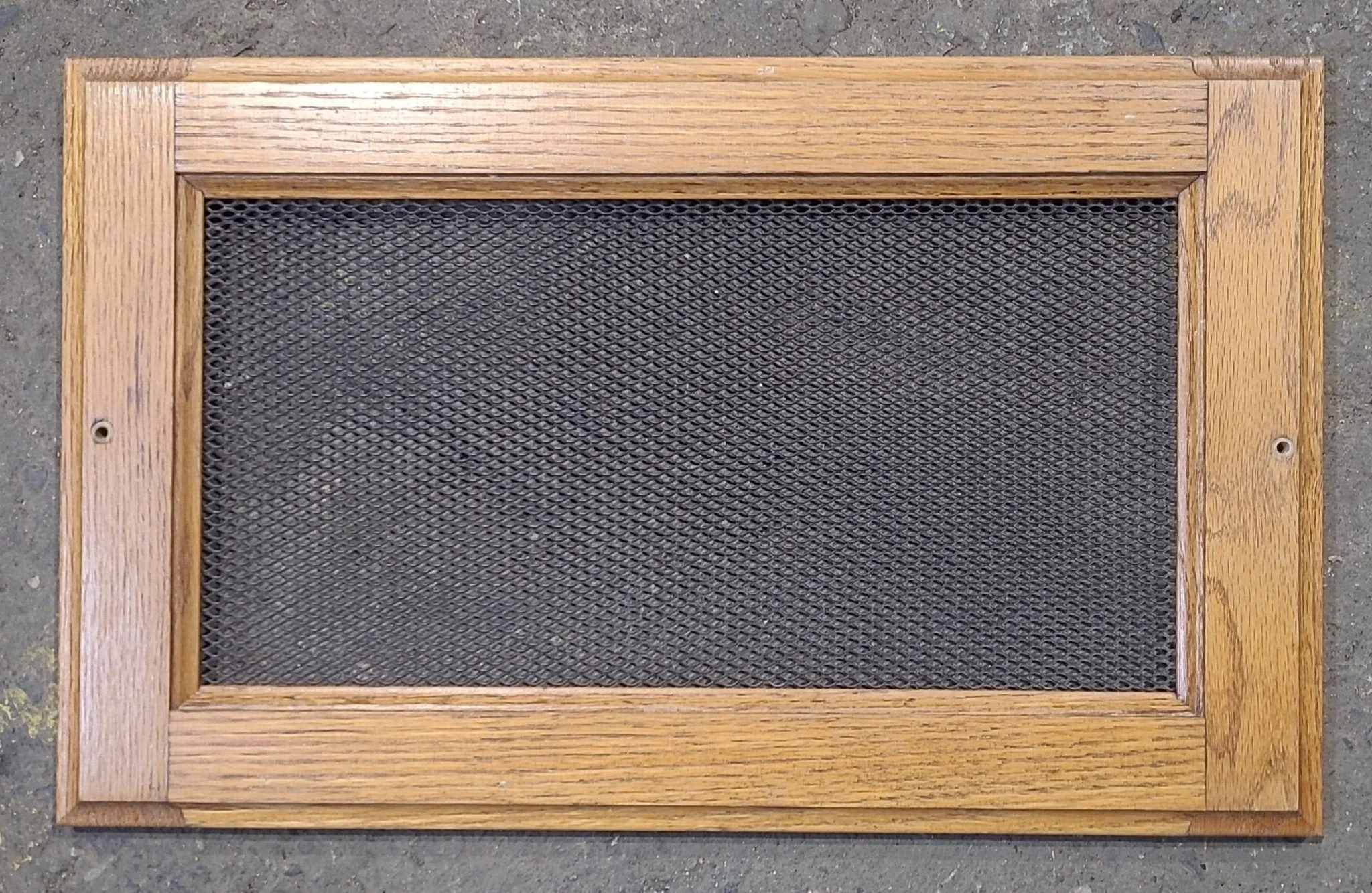 Used Wooden RV Interior Furnace Access Door 20 3/8" W x 12 5/8" H