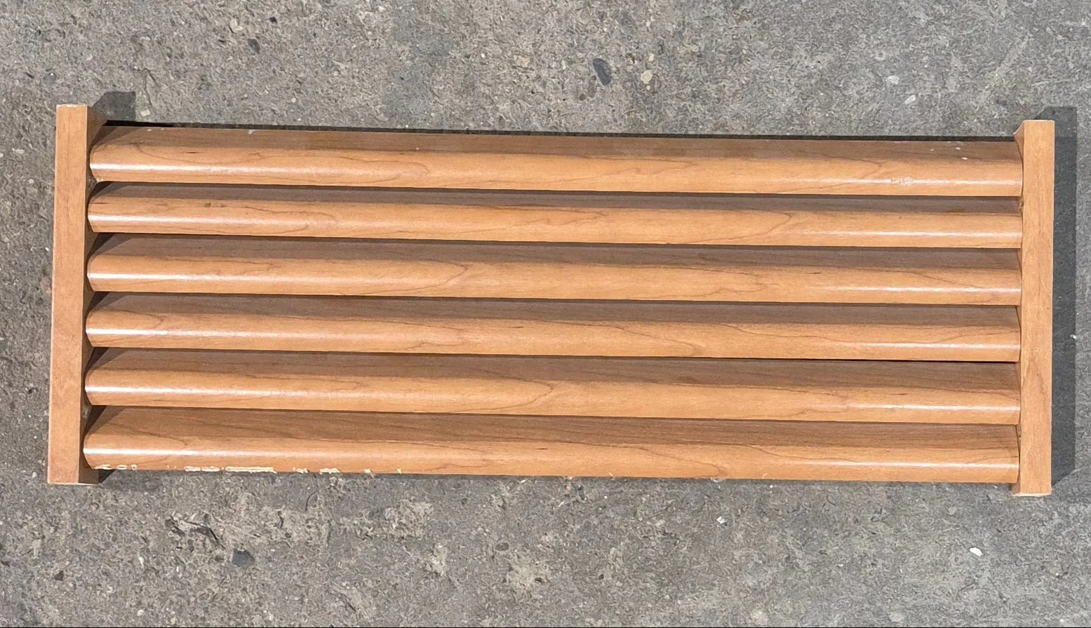 Used Wooden RV Interior Furnace Access Door 24" W x 9" H
