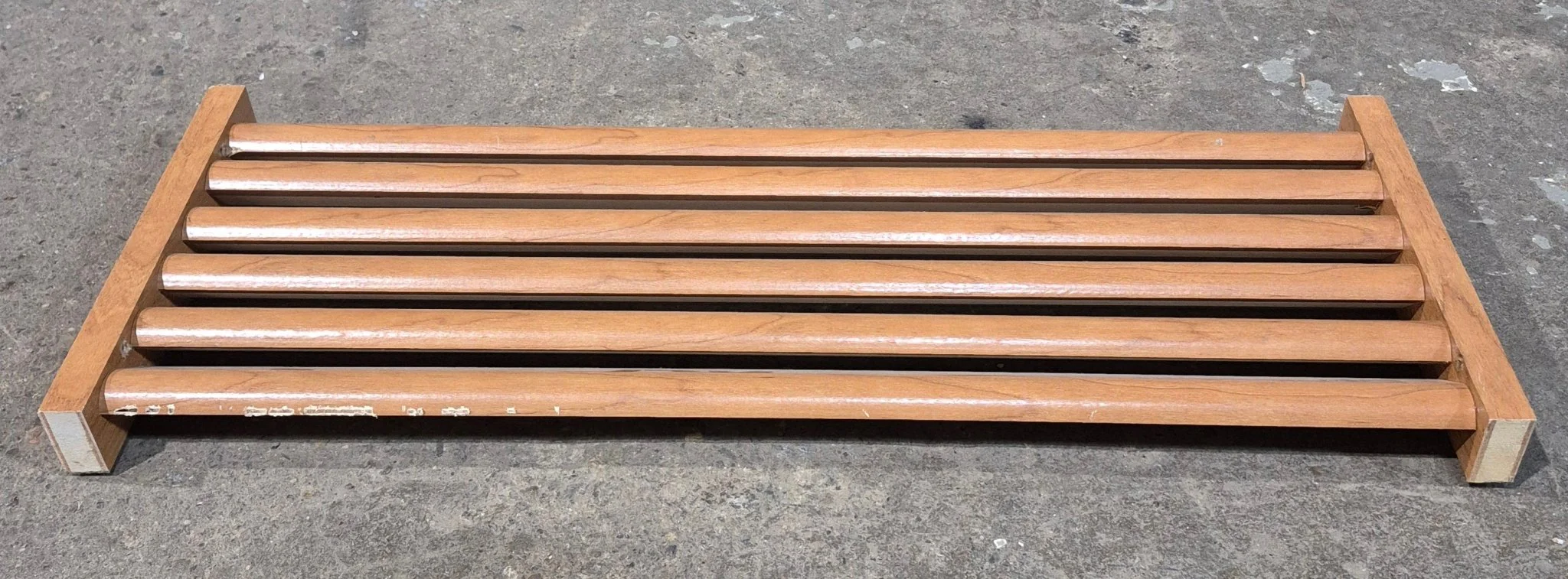 Used Wooden RV Interior Furnace Access Door 24" W x 9" H - Image 2