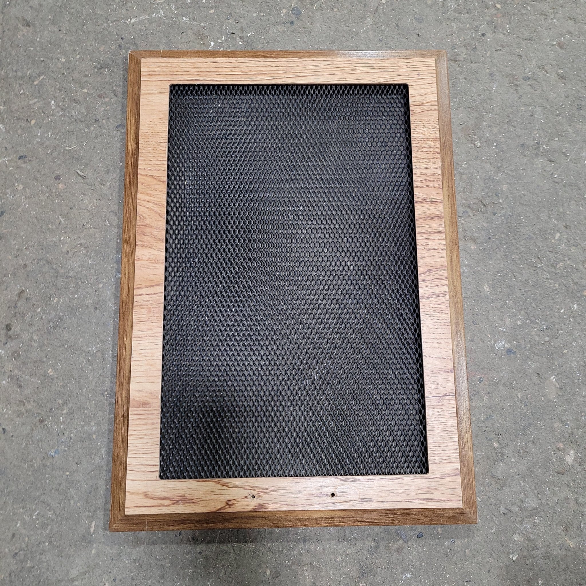 Used Wooden RV Interior Furnace Access Door 20" W X 14" H