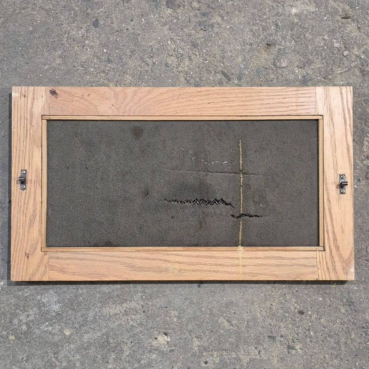 Used Wooden RV Interior Furnace Access Door - 21" x 12" x 1.375" - Image 2