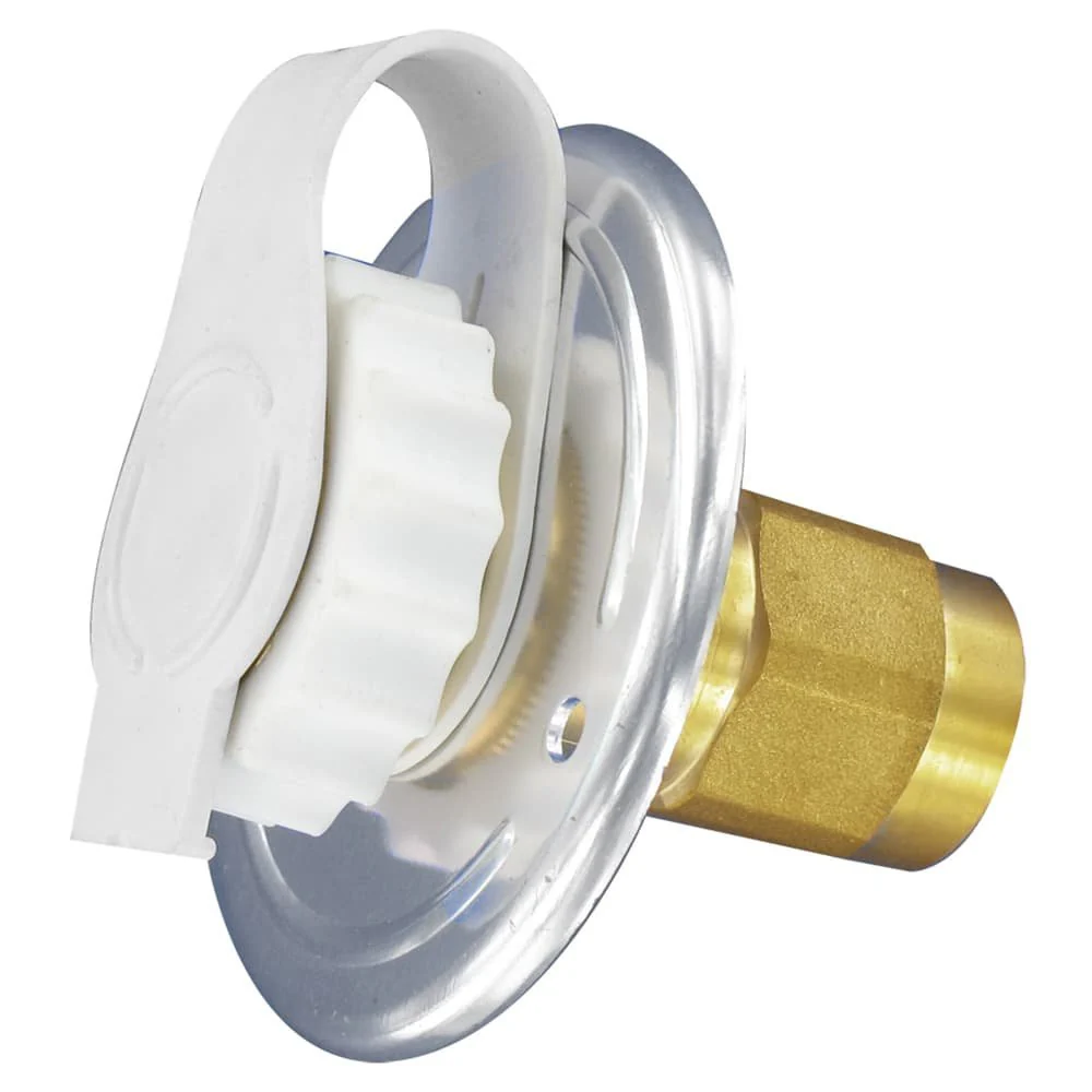 2-3/4" Water Inlet Metal Flg Bk-Lf