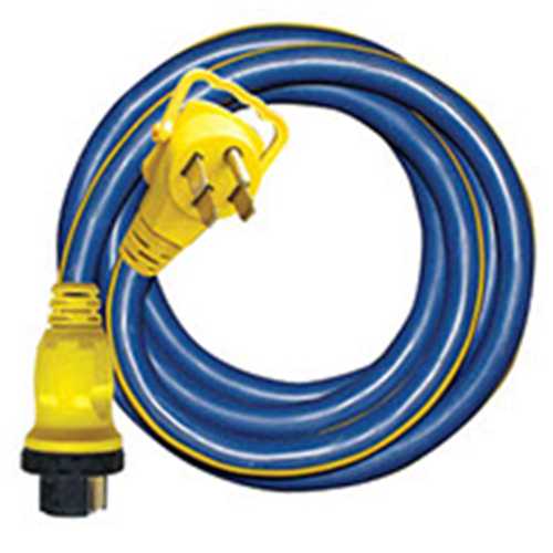 35' 50/50 Amp RV Locking Cord