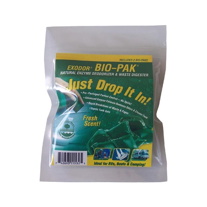 Bio-Pak Waste Holding Tank Treatment - Fresh Scent - Pack of 2
