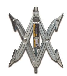 Wheel Chock Stromberg Carlson JBP-T217.1 Tandem Axle Style, Fits Tires Spaced 2" To 17" Apart, Rust-Resistant, With Wrench/ Handle
