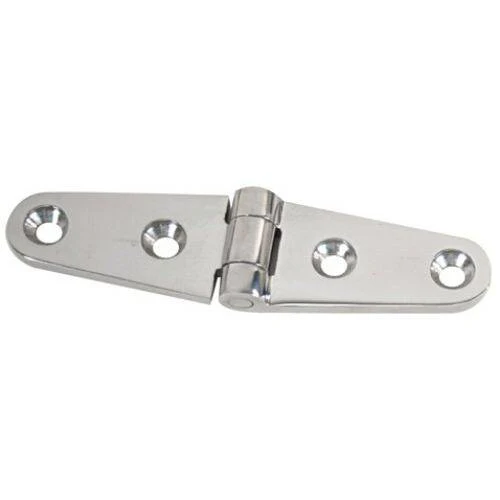 WHITECAP Boat Door Hinge - Strap Hinge; 4" Length - S-0604C