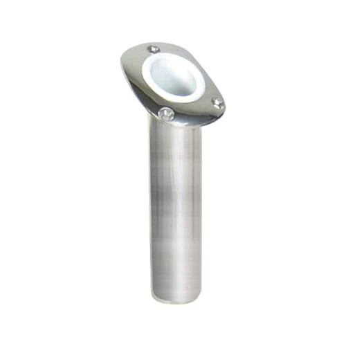 WHITECAP Fishing Rod Holder - 30° Flush Mount - 316 Stainless Steel - 9-1/4" L - S-0096CBLUE