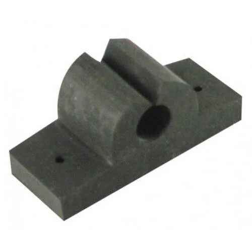 WHITECAP Fishing Rod Holder - Surface Mount - 3/8" Jaw Style Hold - Black Rubber - 3750BC