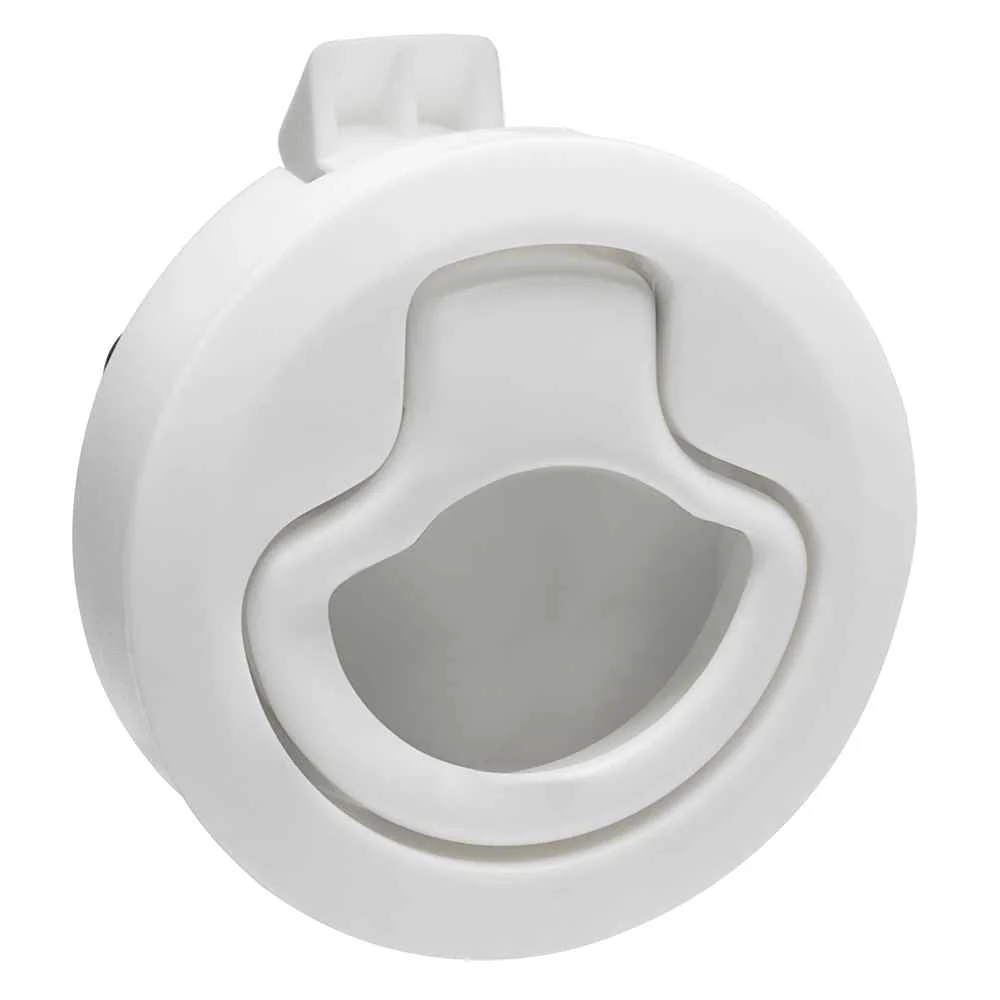 Mini Ring Pull Nylon Non-Locking White