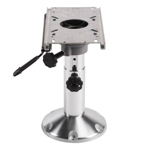 WISE MARINE Boat Seat Pedestal - 12"-18" Adjustable Height; 9" Diameter Post - 8WP21-374