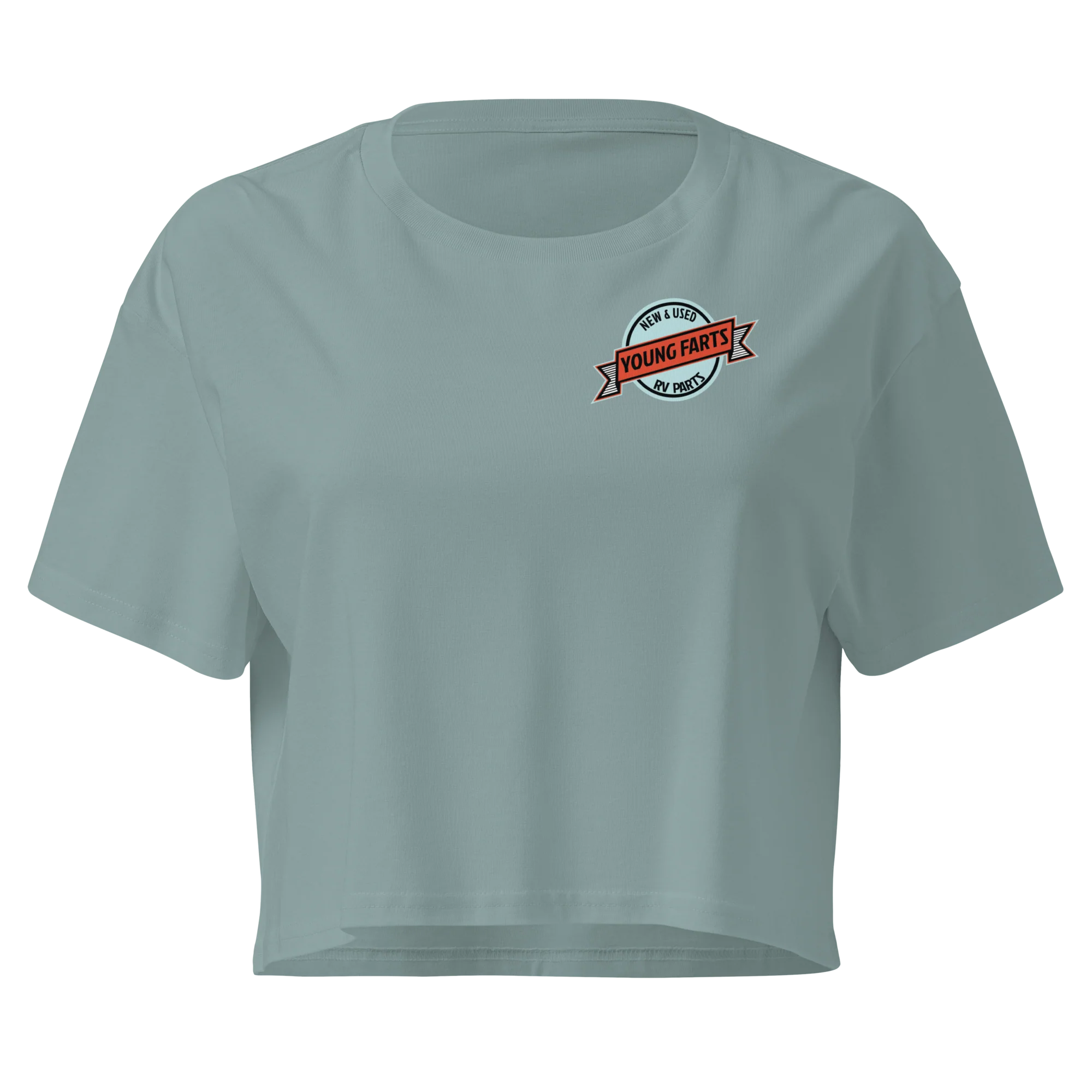 Young Farts Womens Crop Top - Image 2