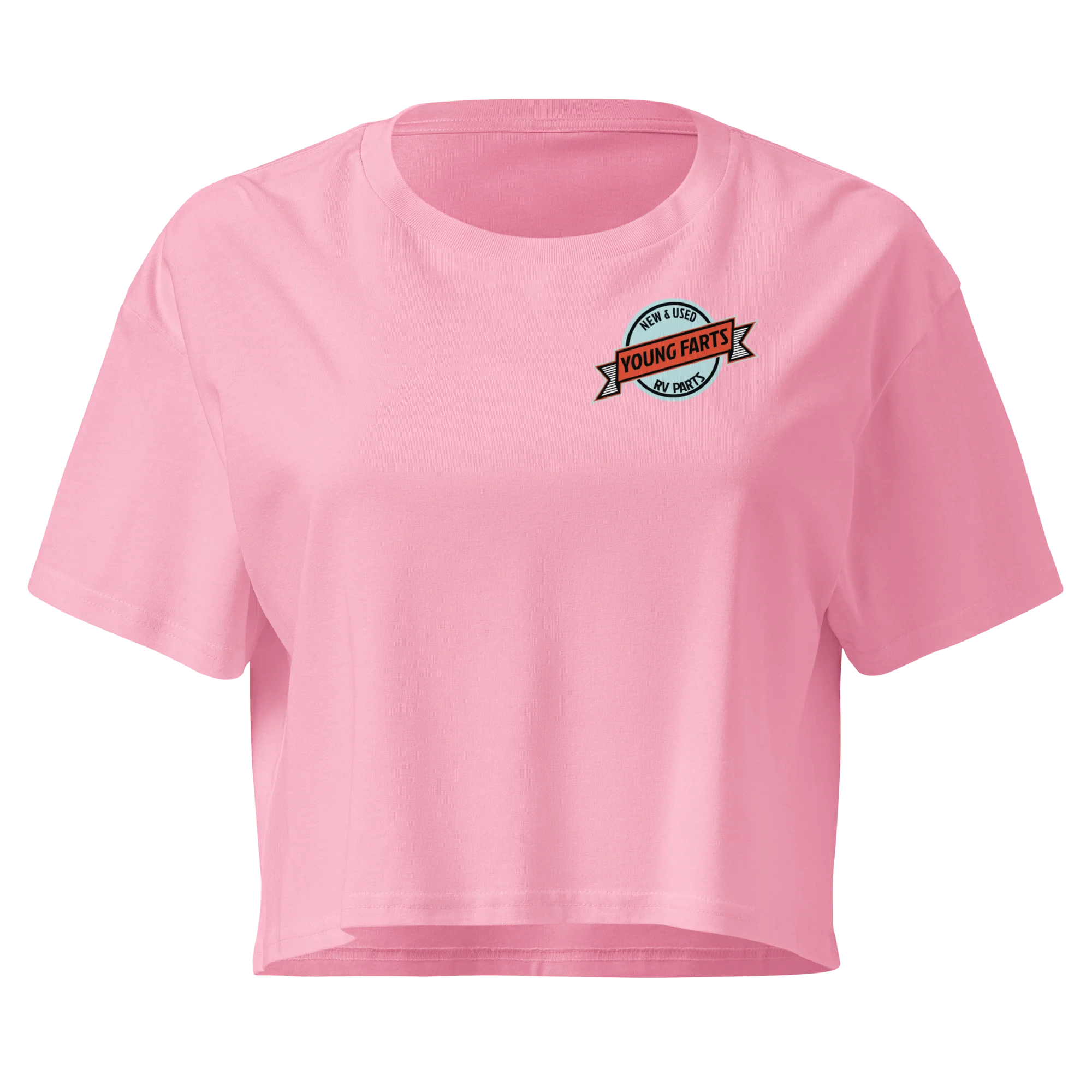Young Farts Womens Crop Top - Image 4